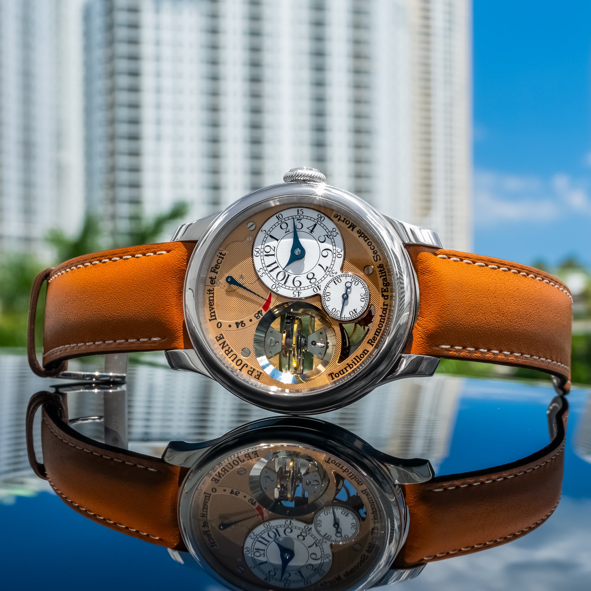 F.P. Journe Tourbillon Souverain TV Platinum 42mm