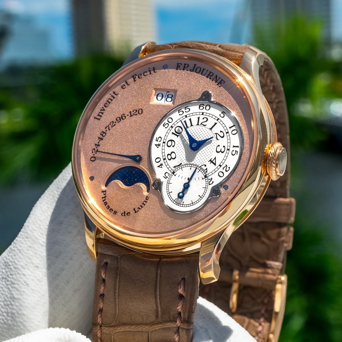 F.P. Journe Octa Lune 03L Brass Movement Rose Gold 38mm