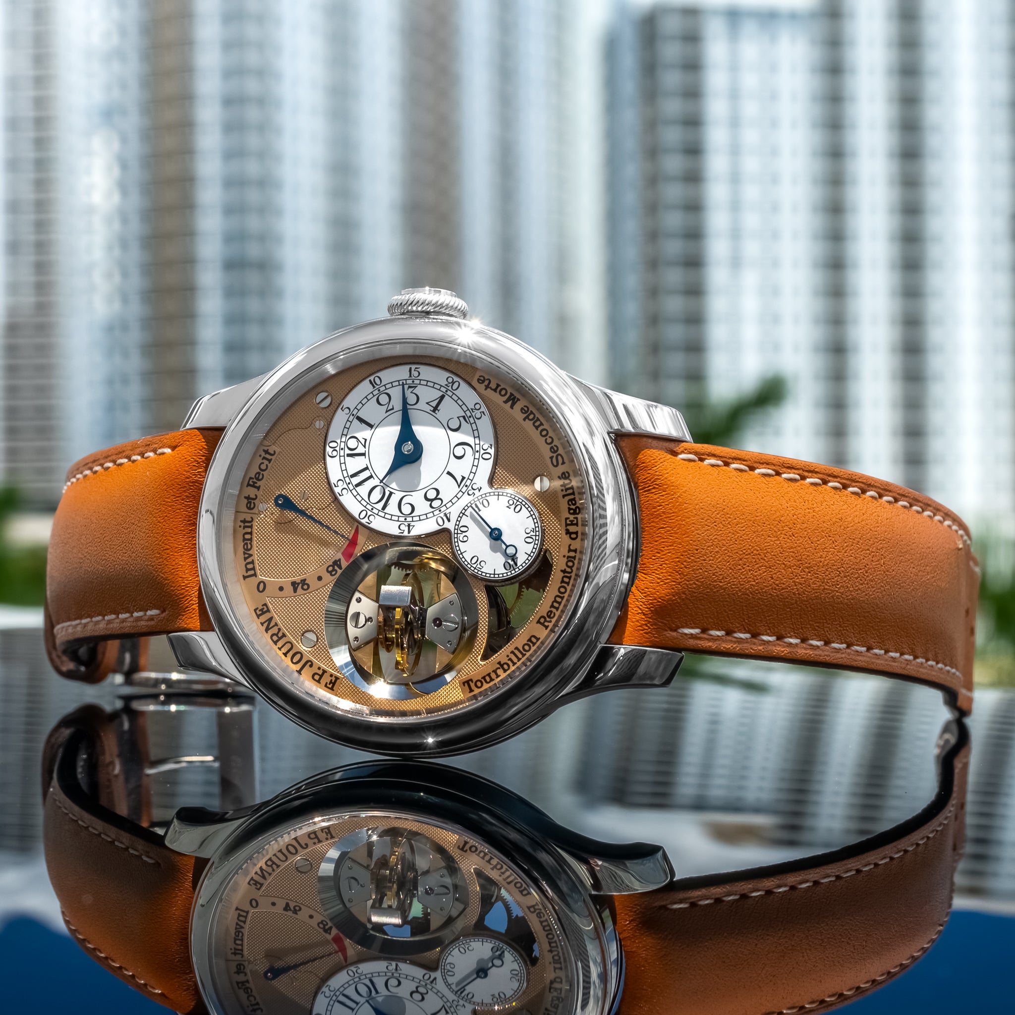 F.P. Journe Tourbillon Souverain TV Platinum 42mm