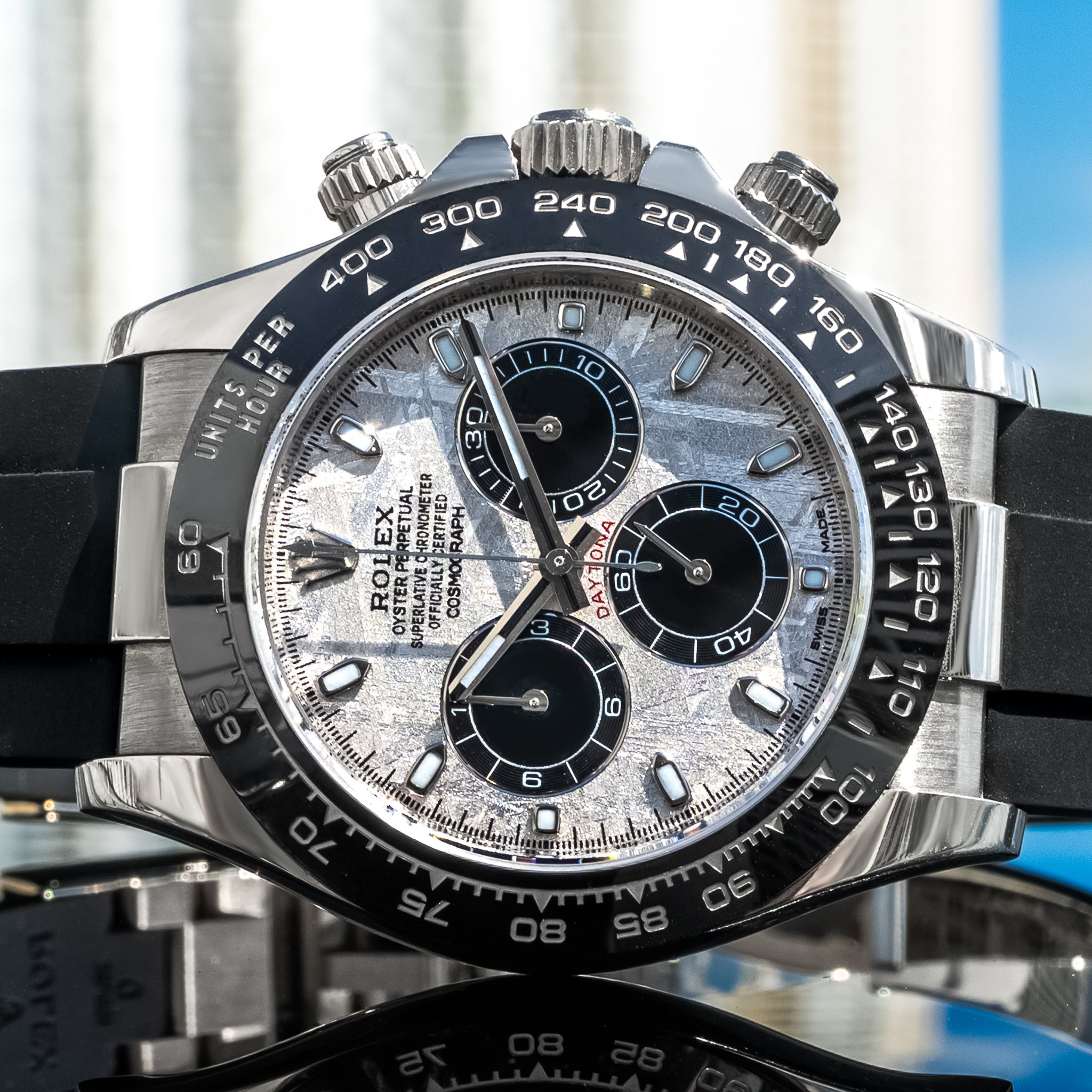 2023 Rolex Daytona 116519LN White Gold Meteorite 40mm