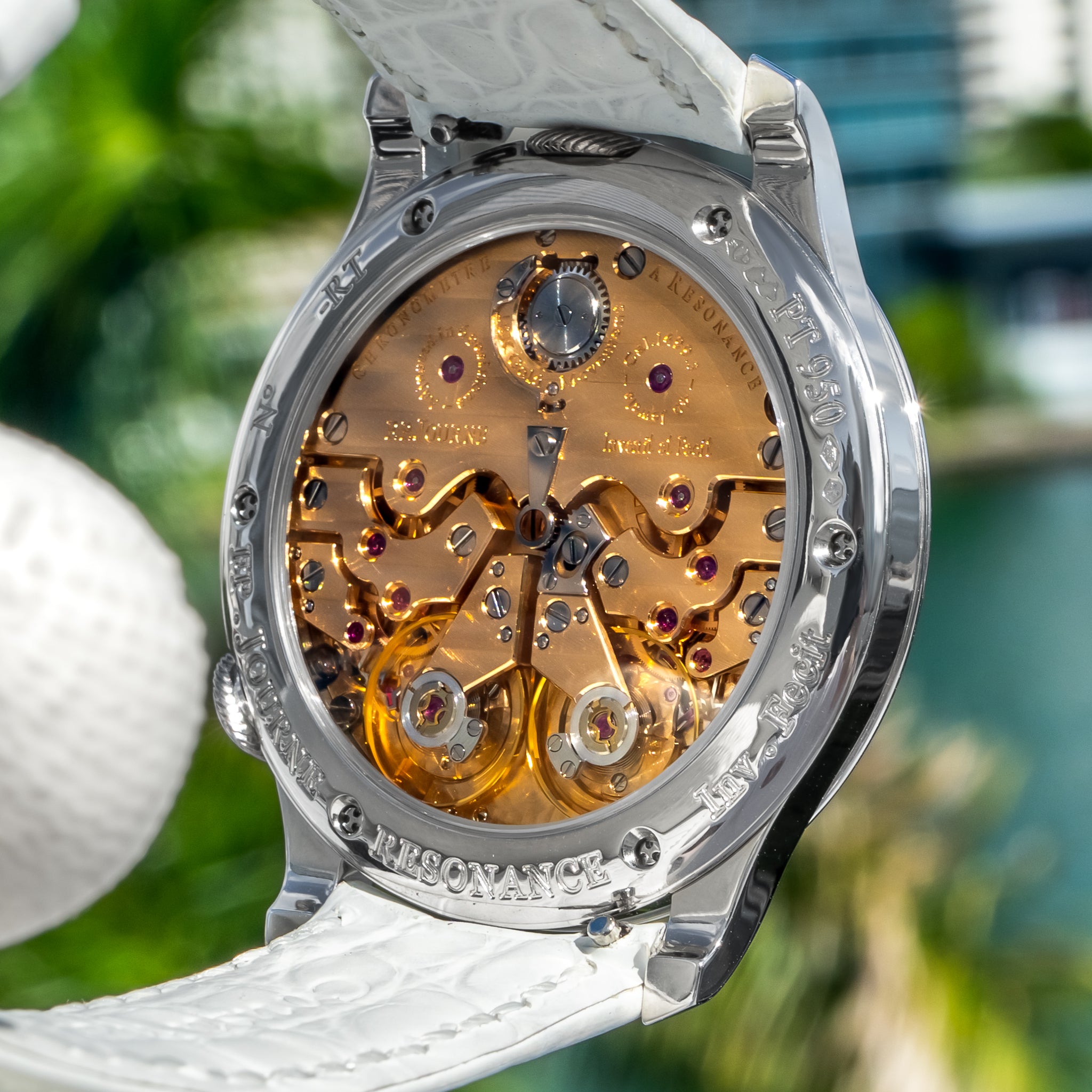 F.P. Journe Chronomètre À Résonance 'Parking Meter' Black Label 40mm