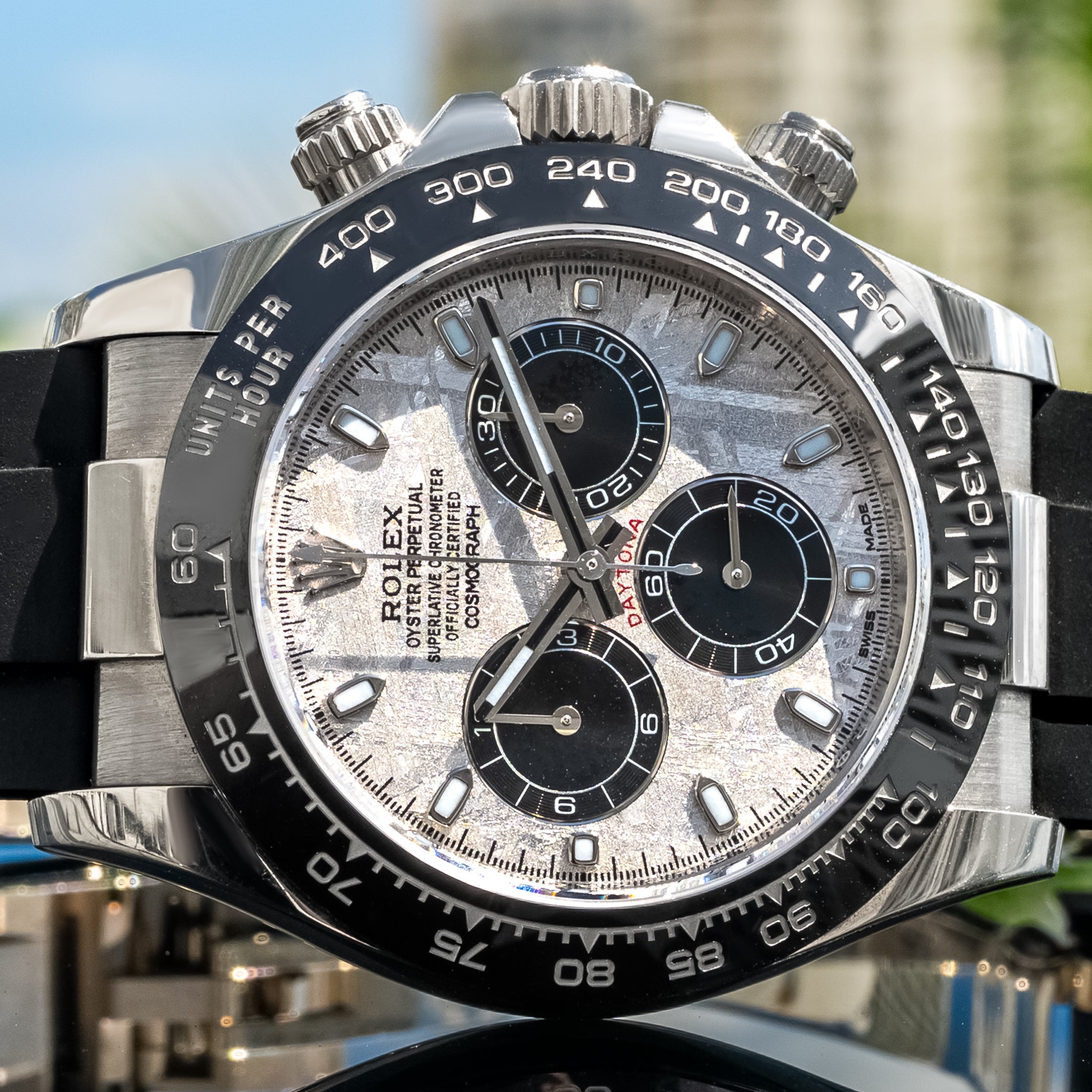 2023 Rolex Daytona 116519LN White Gold Meteorite 40mm