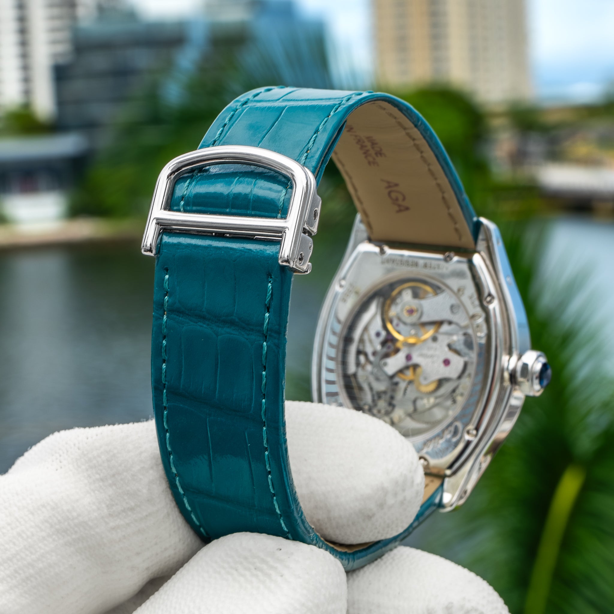 Cartier 2396 Tortue Monopusher 35mm x 45mm