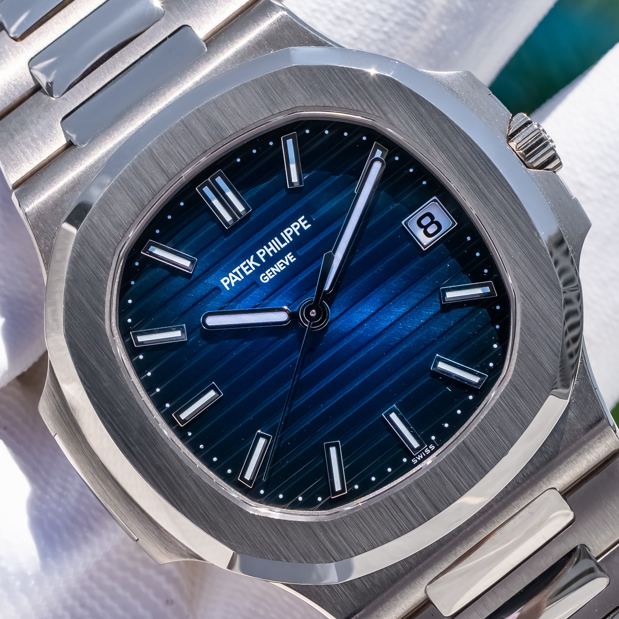 2022 Patek Philippe Nautilus 5811/1G-001 Blue Dial