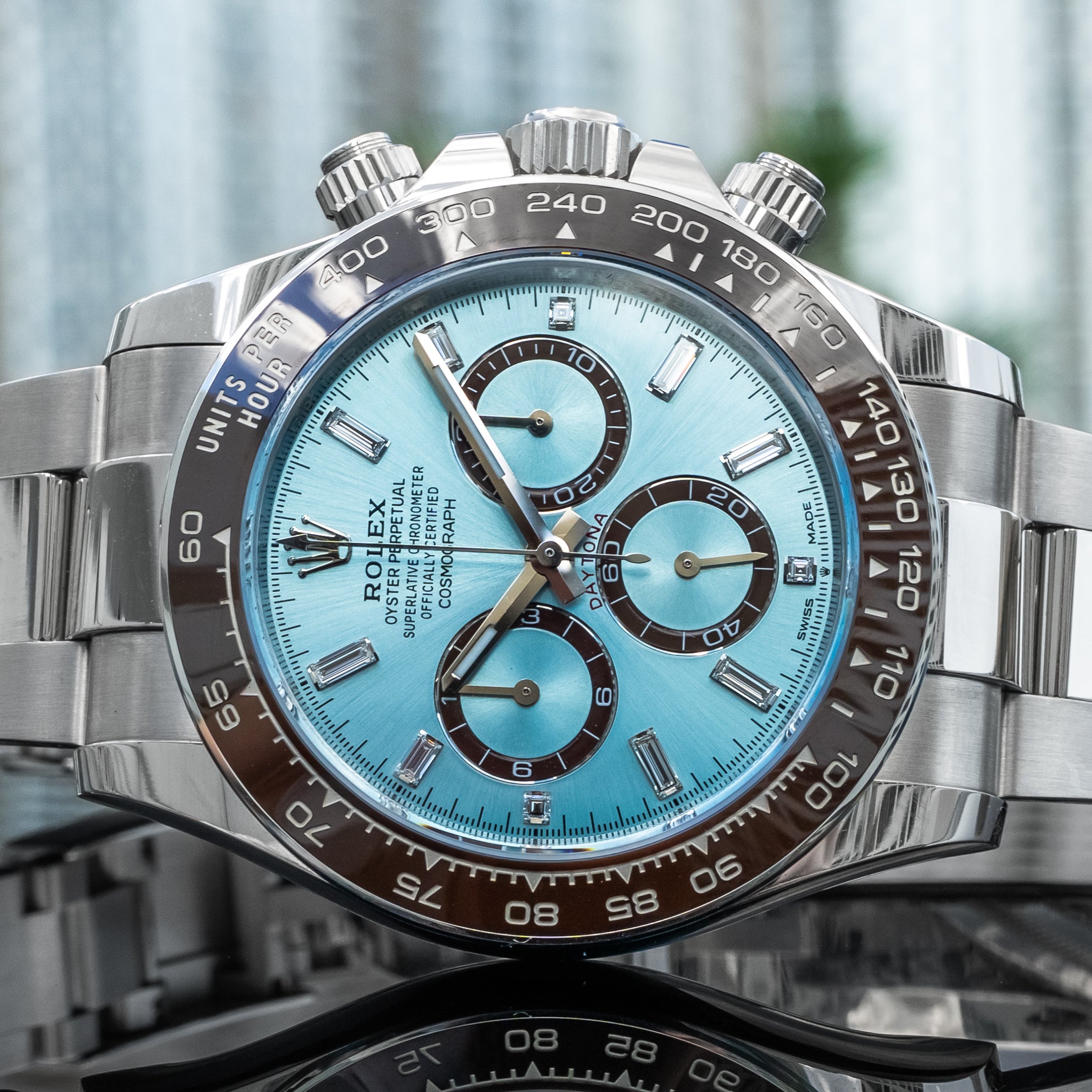 2025 Rolex 126506A Daytona Platinum Baguette 40mm