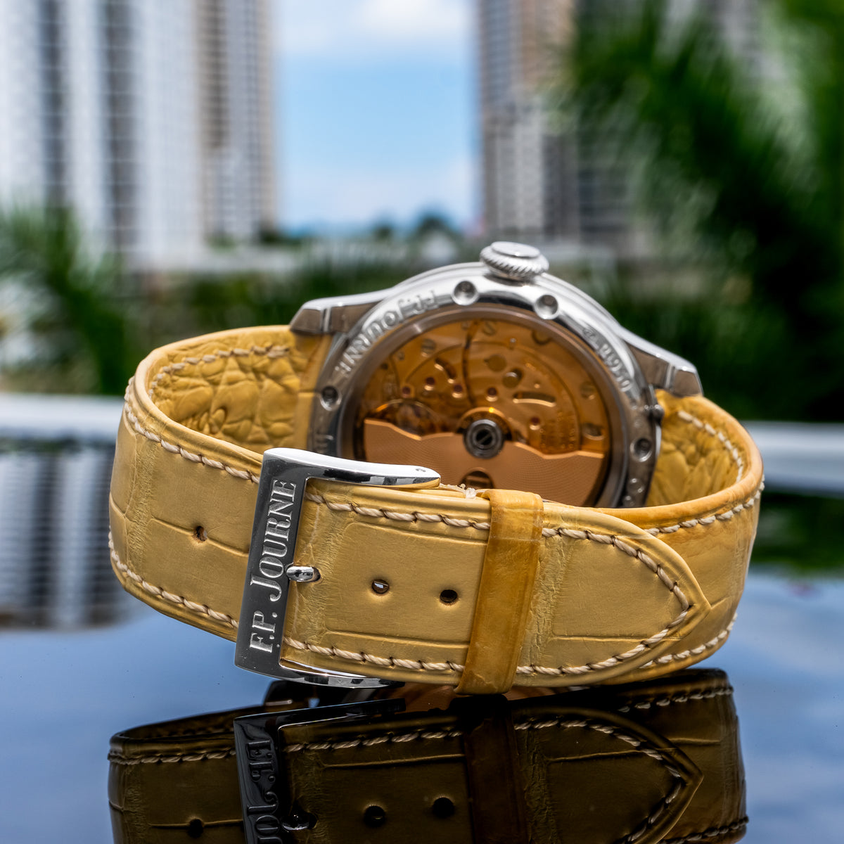 F.P. Journe AL2 Octa Automatique Lune Havana Dial 40mm