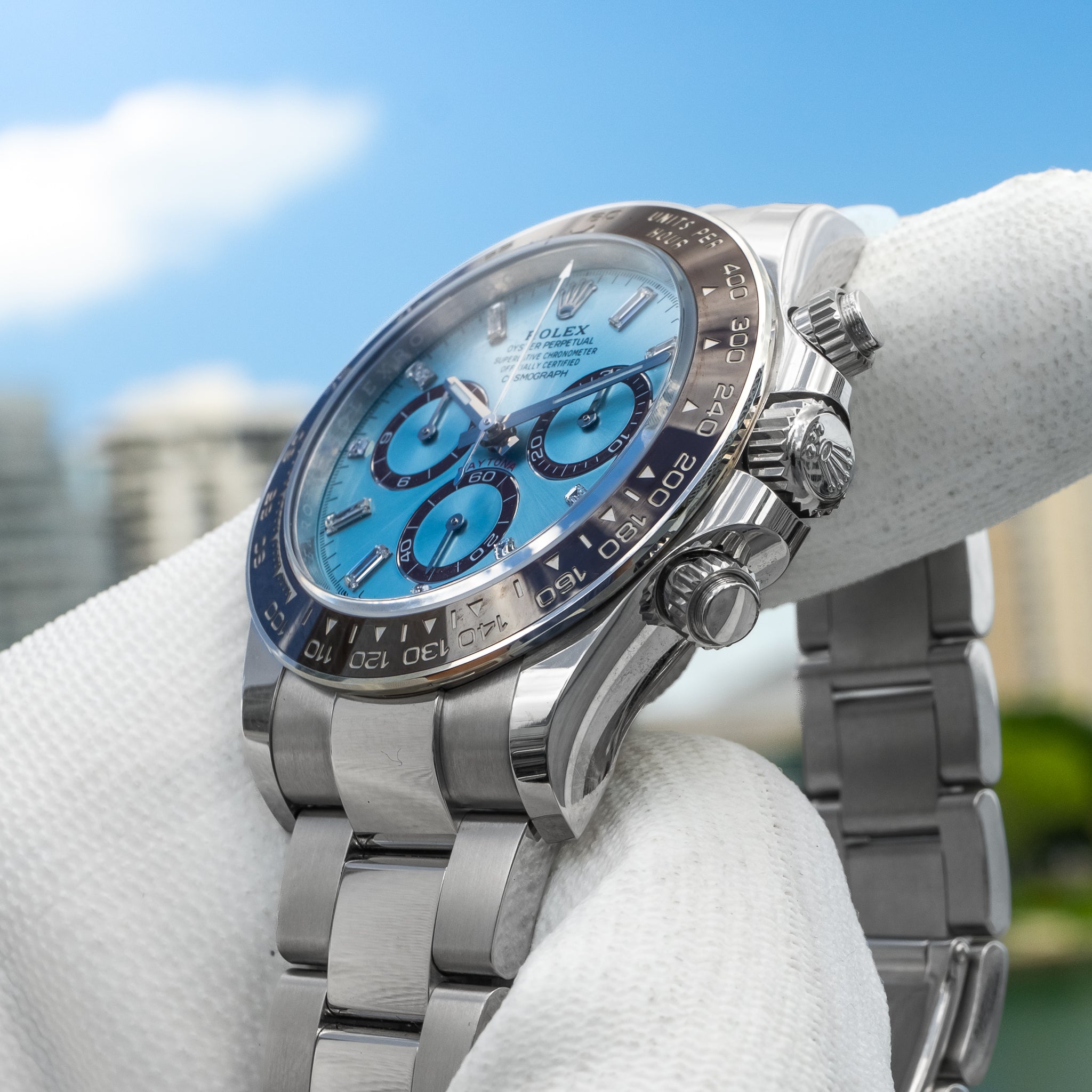 2025 Rolex 126506A Daytona Platinum Baguette 40mm