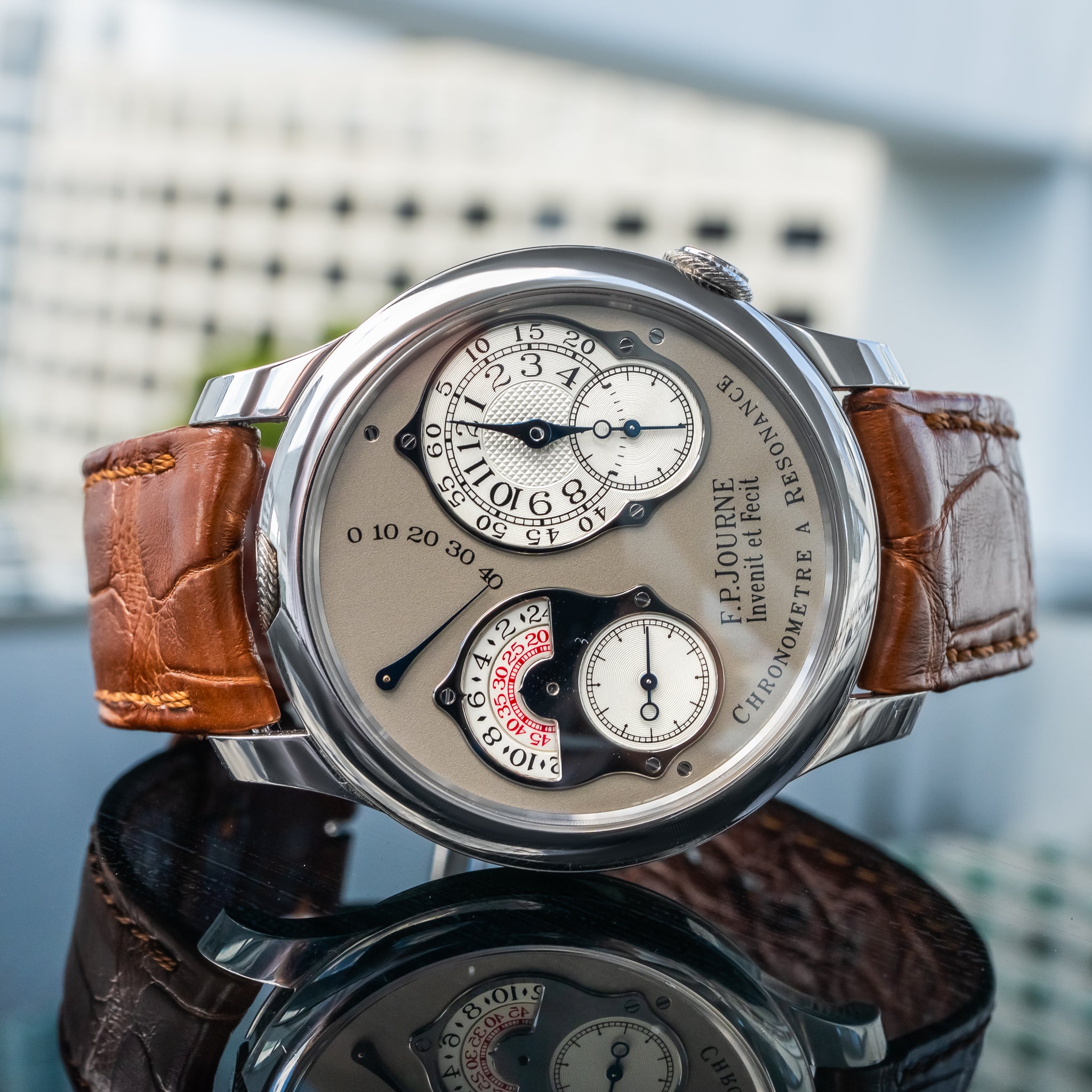 F.P. Journe Chronomètre À Résonance 'Parking Meter' 40mm