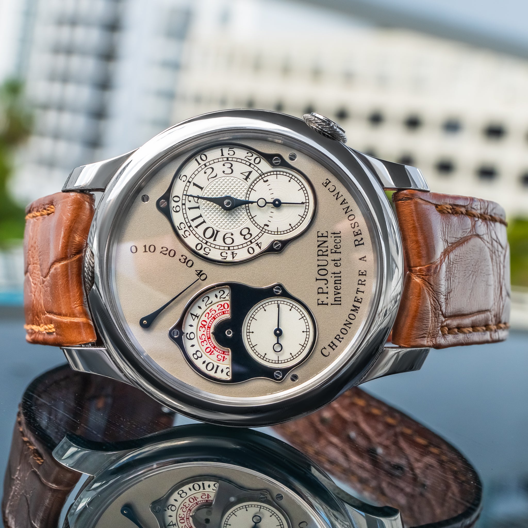 F.P. Journe Chronomètre À Résonance 'Parking Meter' 40mm