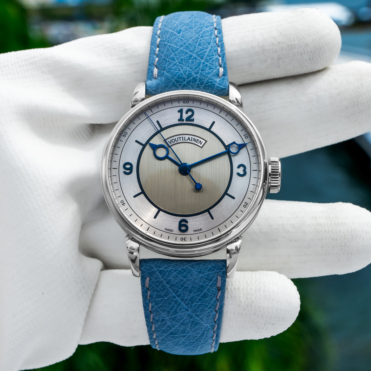 Kari Voutilainen 28SC-AC "Sector Dial" Stainless Steel 38.5mm