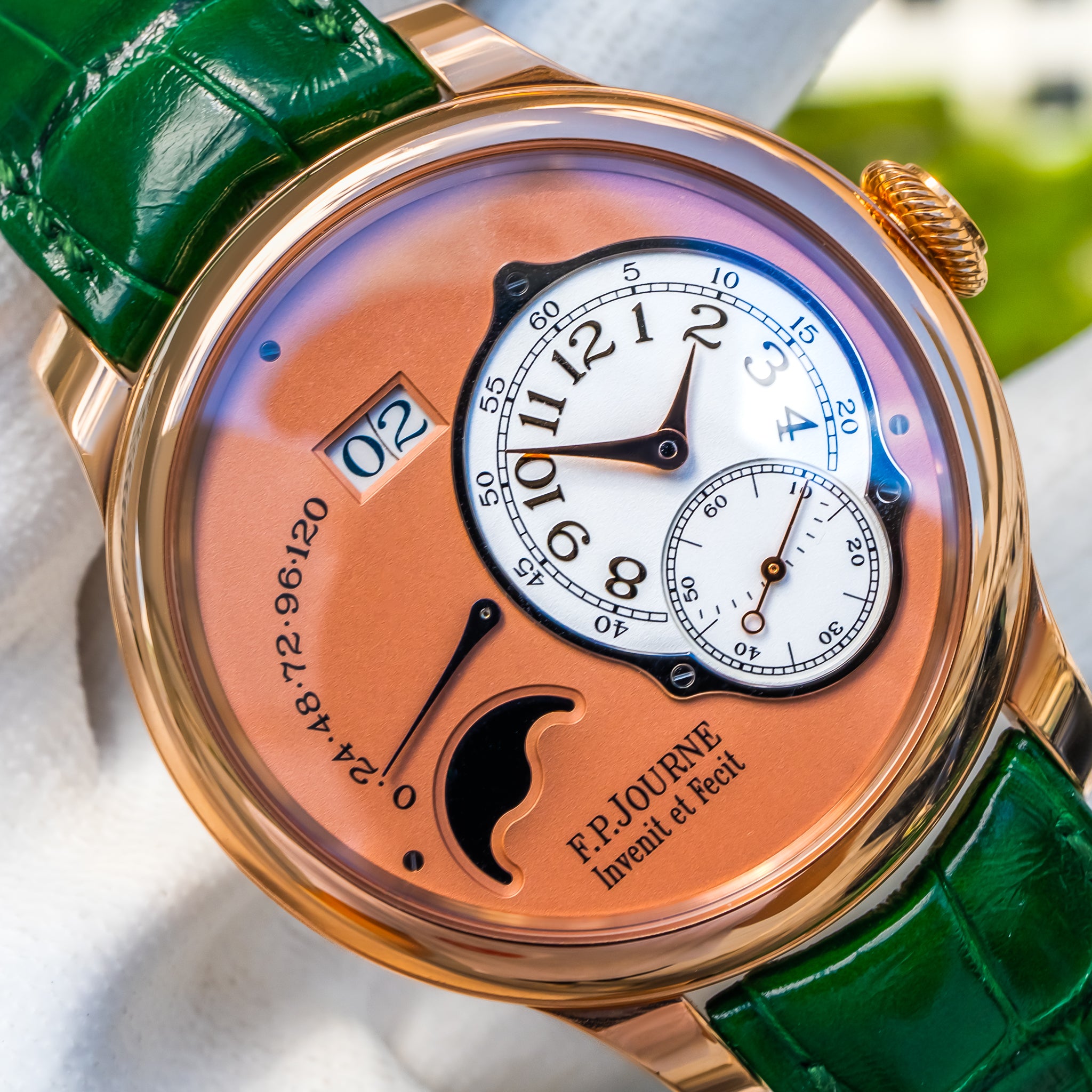 F.P. Journe Octa Lune Rose Gold Salmon 40mm