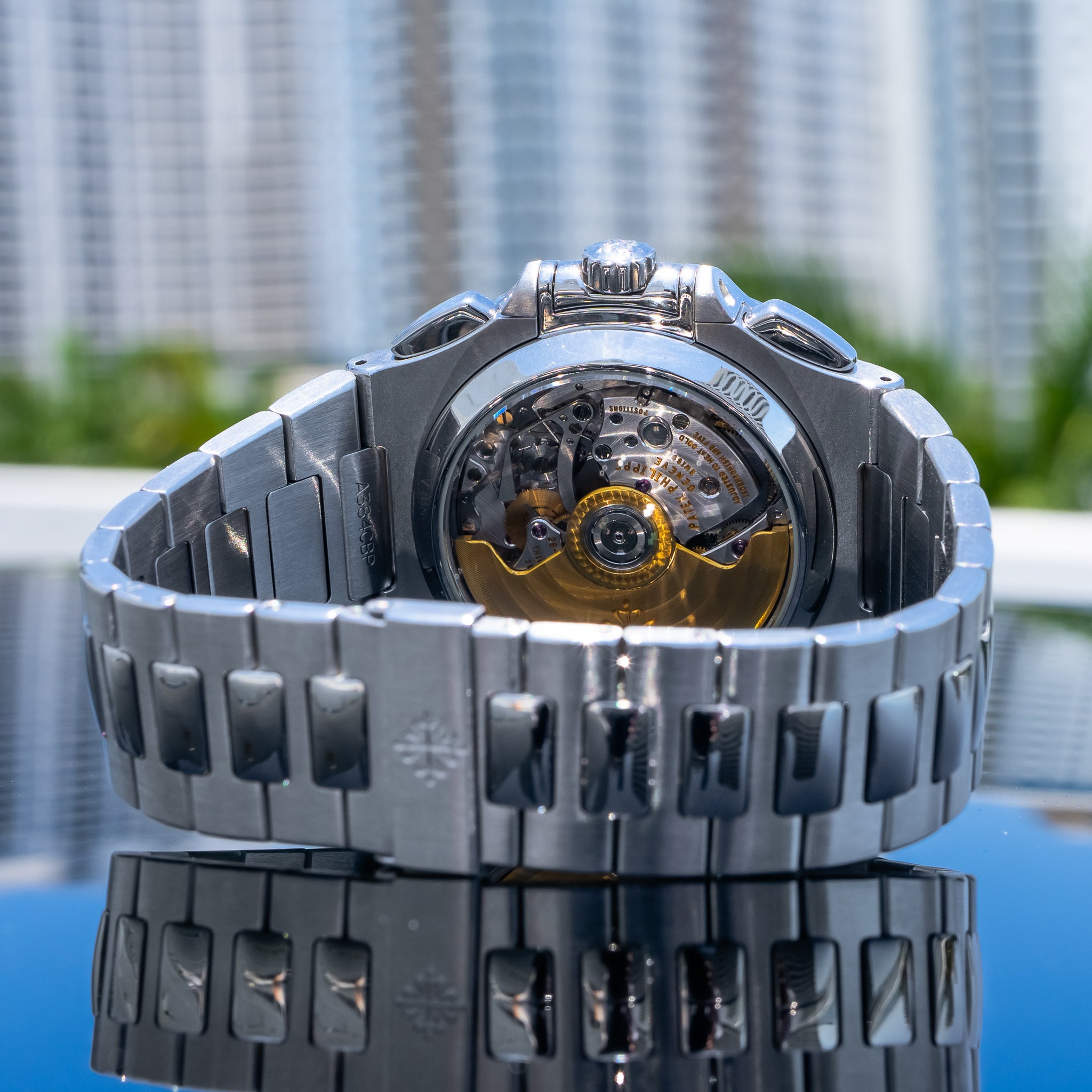 2007 Patek Philippe 5980/1A Nautilus Travel Time Chronograph
