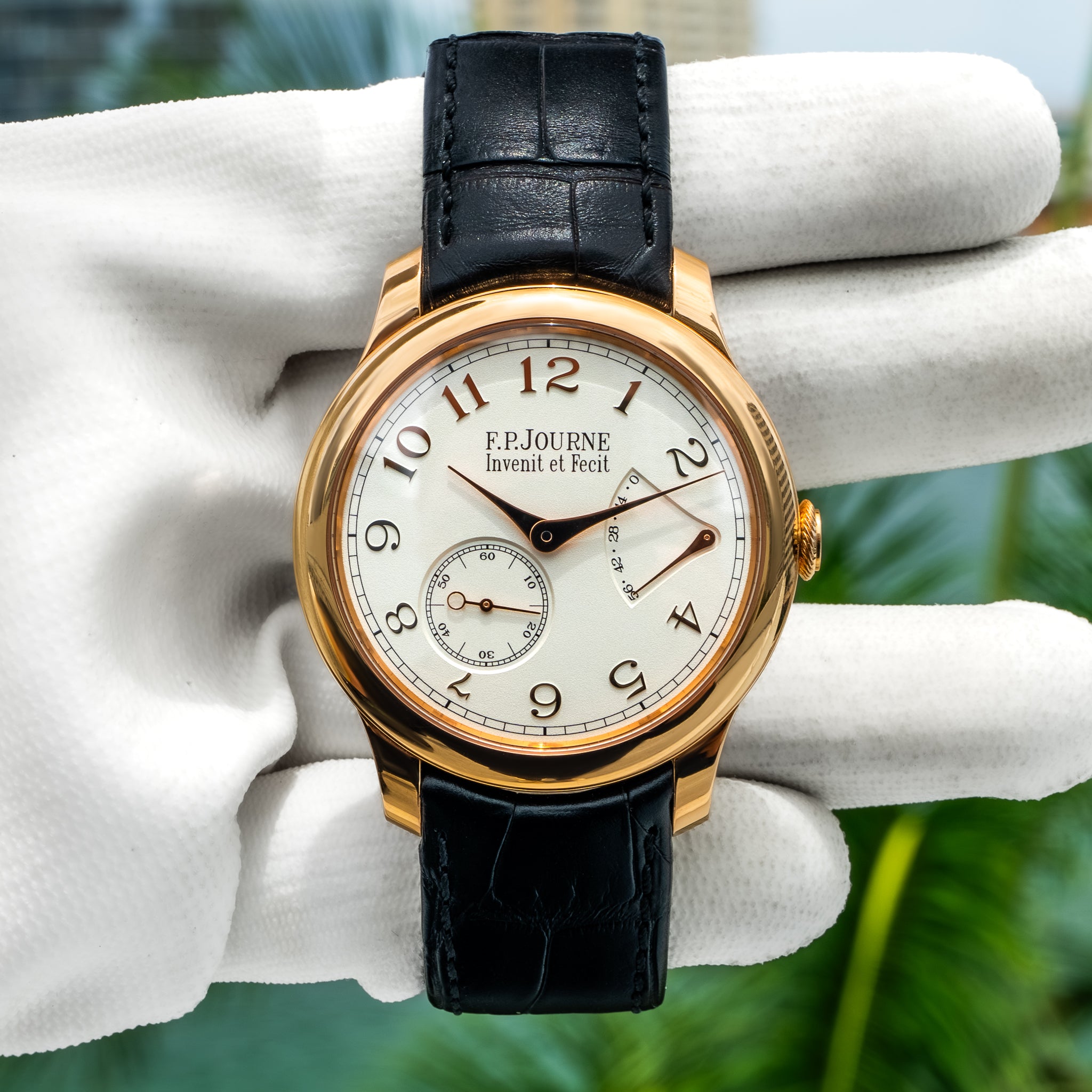 F.P. Journe Chronomètre Souverain White Applique Dial 40mm