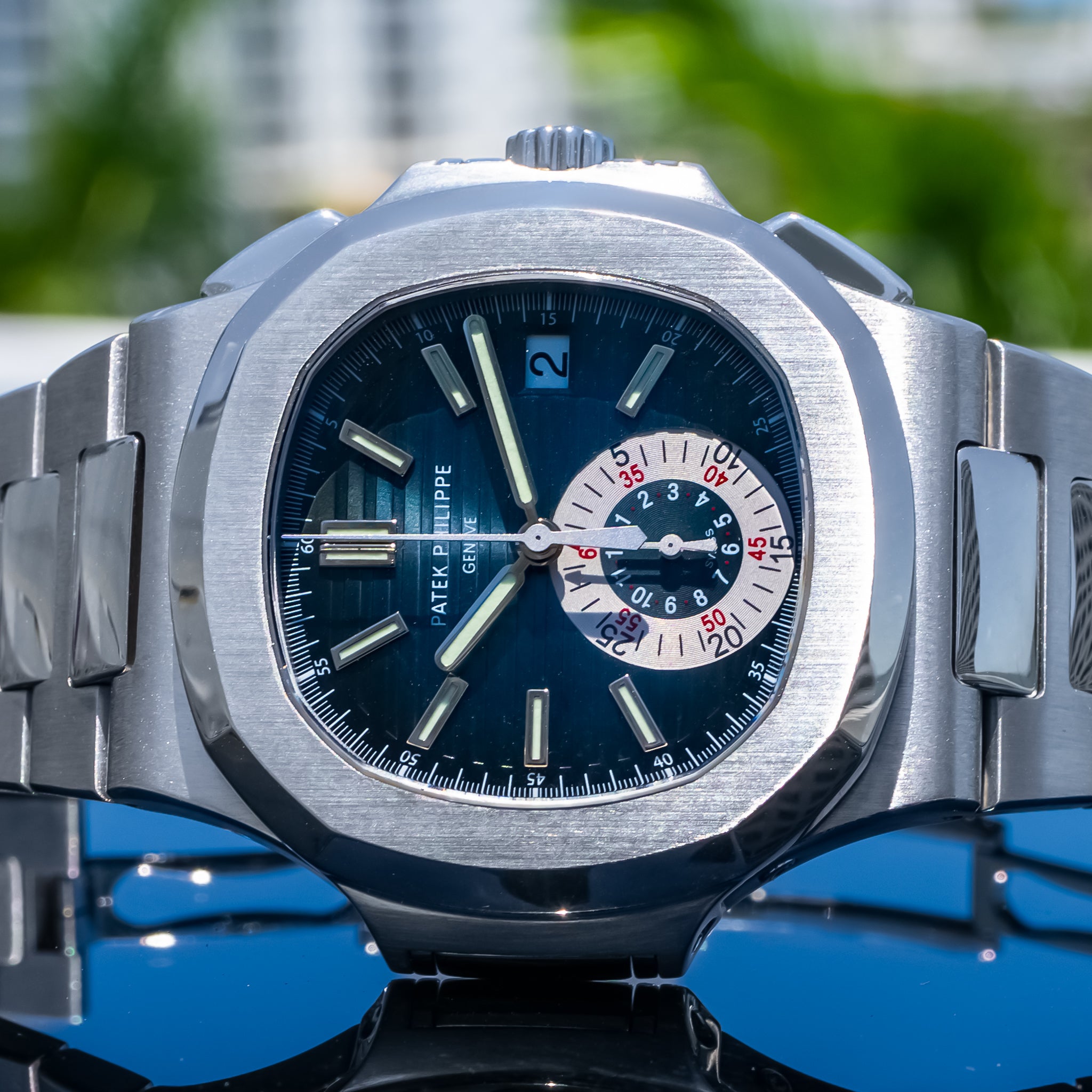 2007 Patek Philippe 5980/1A Nautilus Travel Time Chronograph
