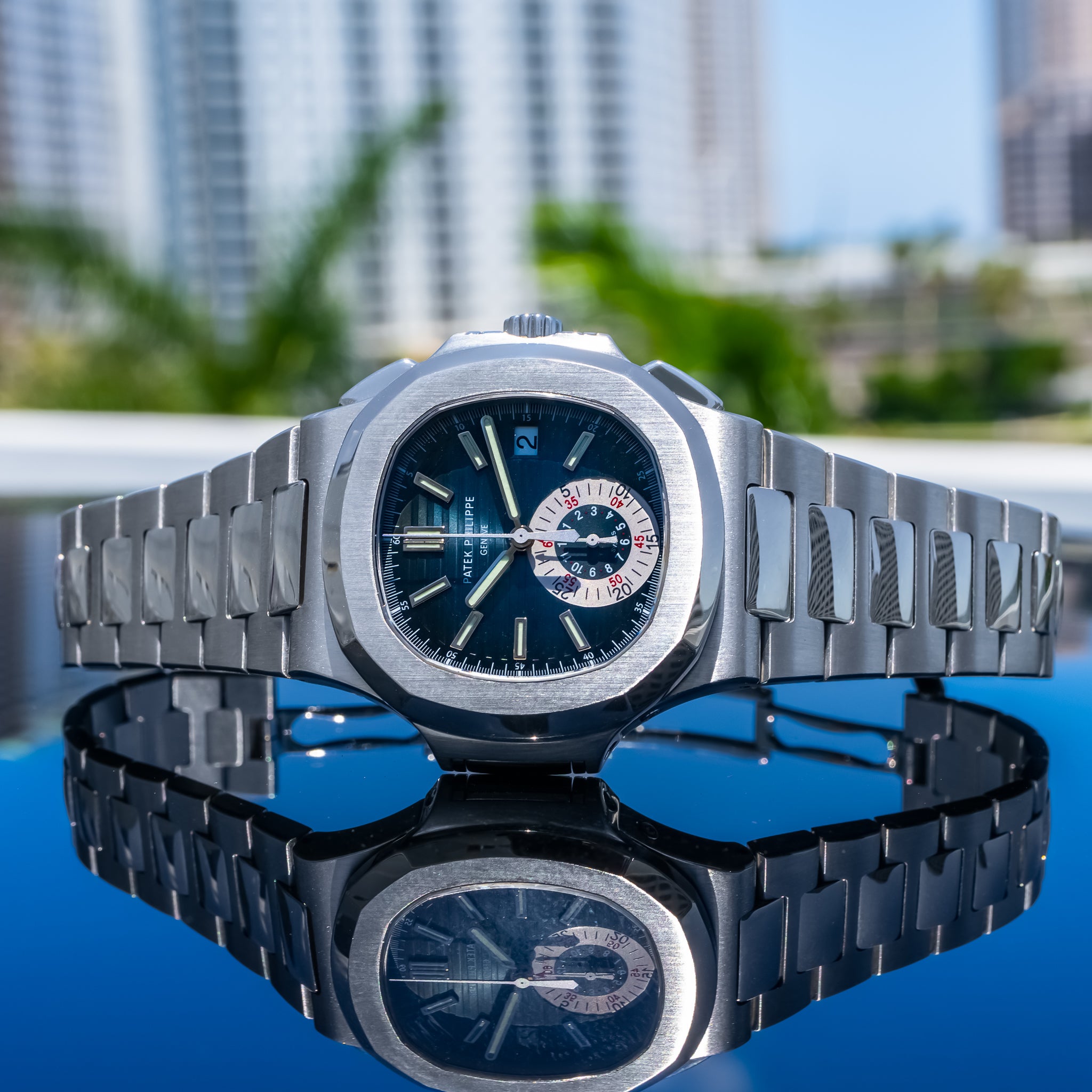 2007 Patek Philippe 5980/1A Nautilus Travel Time Chronograph
