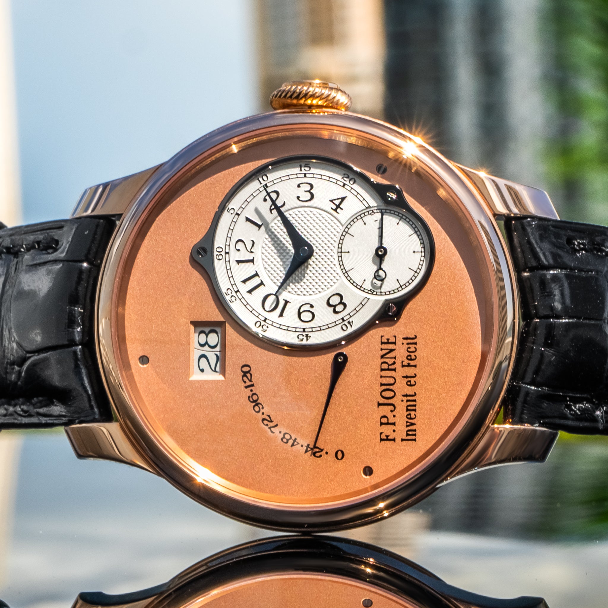 F.P. Journe Octa Automatique Rose Gold Salmon Dial 40mm