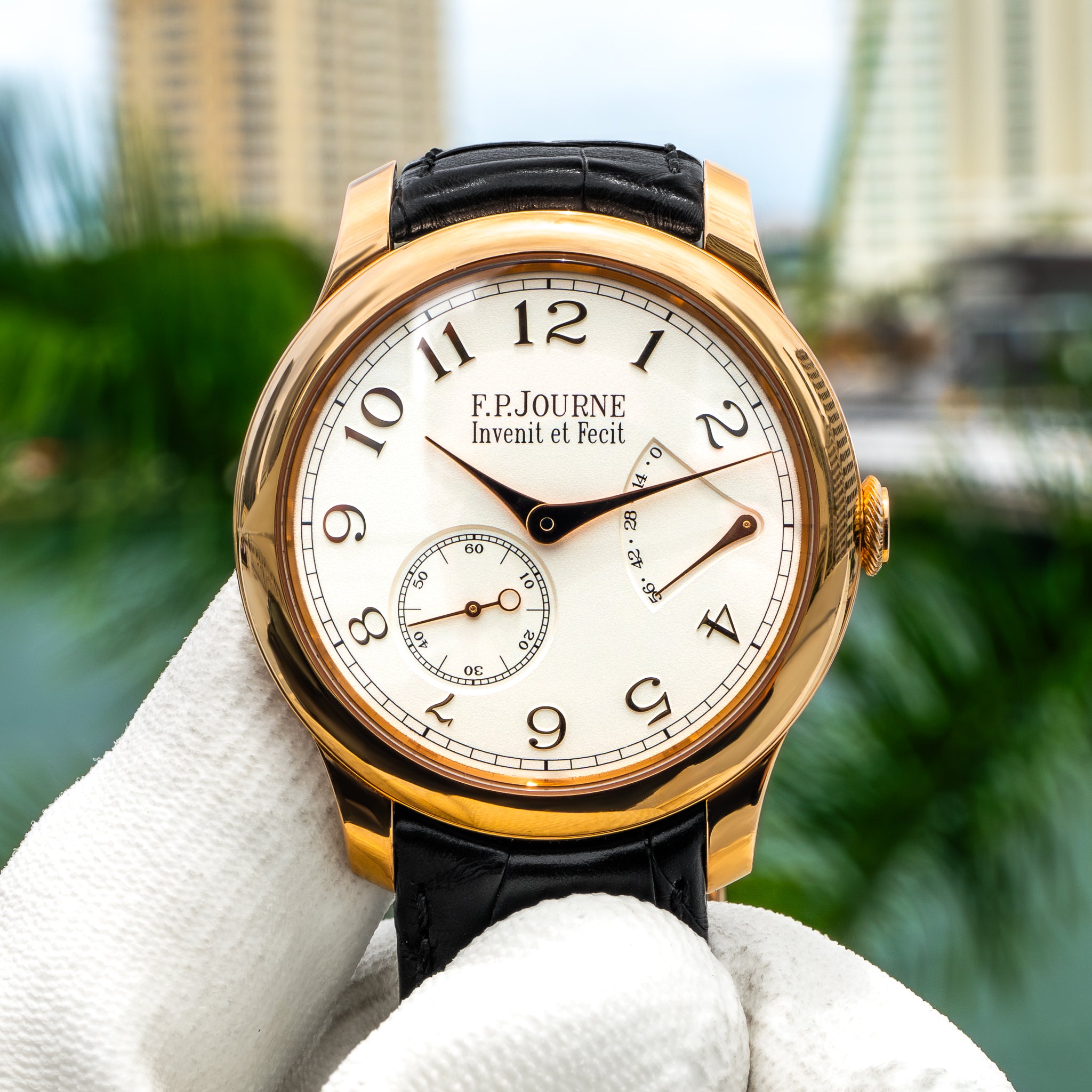 F.P. Journe Chronomètre Souverain White Applique Dial 40mm