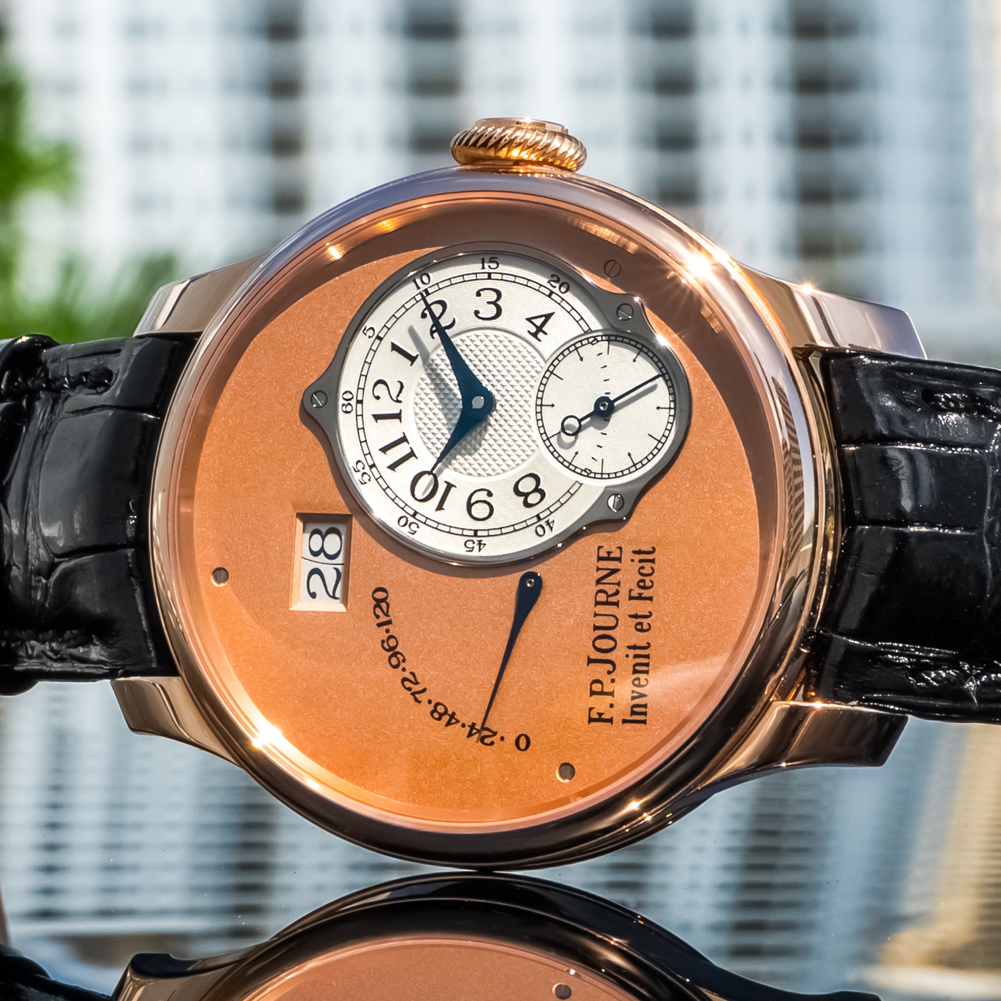 F.P. Journe Octa Automatique Rose Gold Salmon Dial 40mm