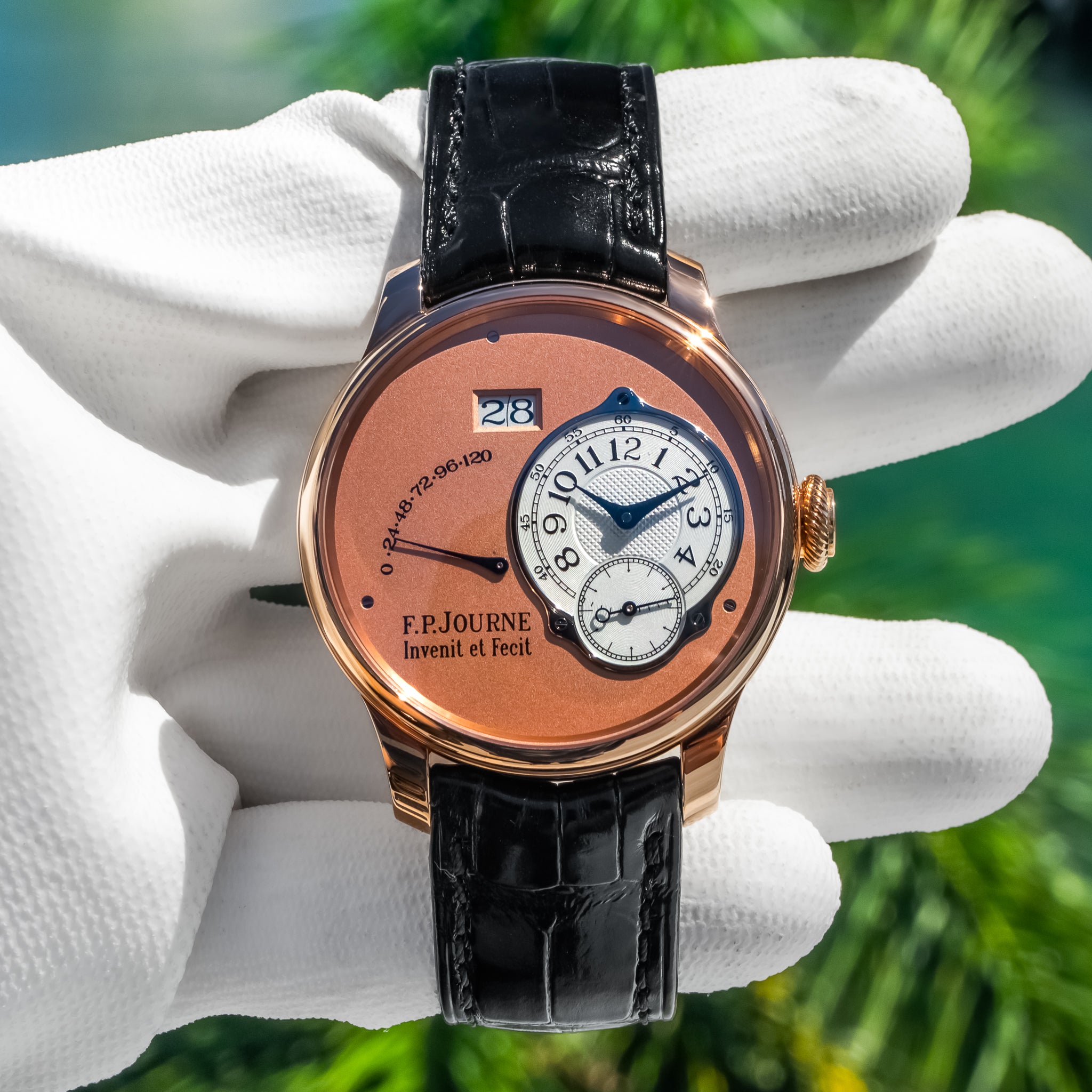 F.P. Journe Octa Automatique Rose Gold Salmon Dial 40mm
