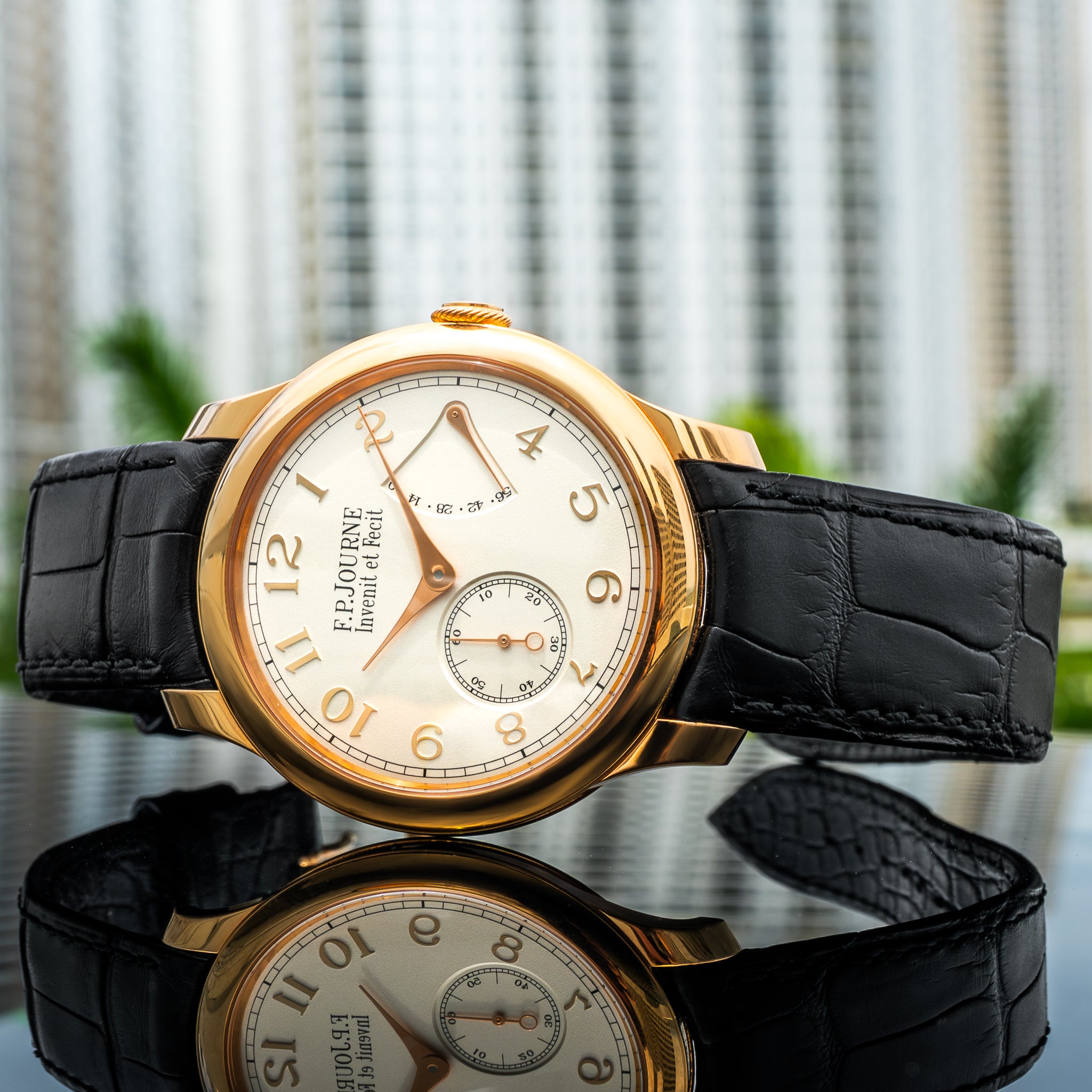 F.P. Journe Chronomètre Souverain White Applique Dial 40mm