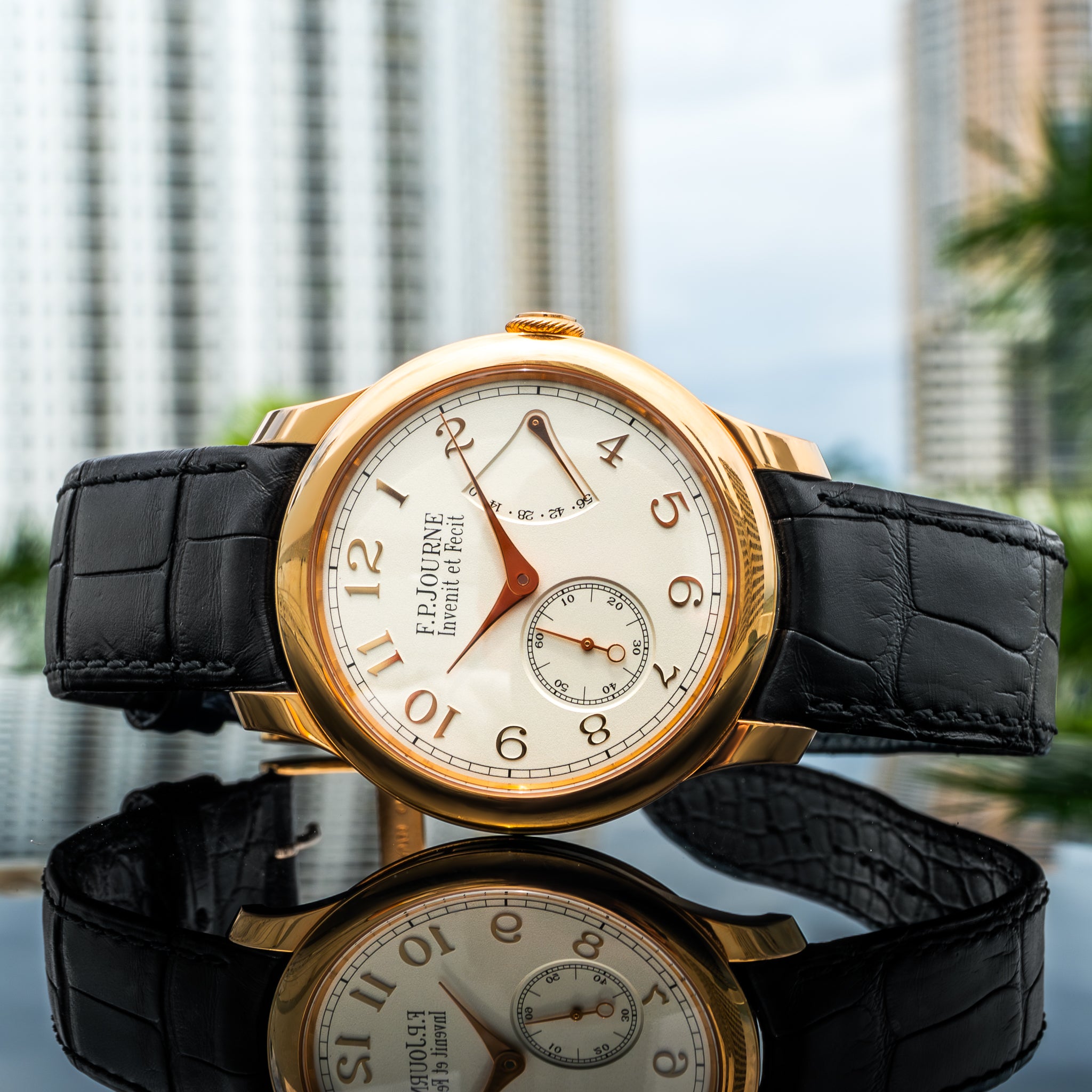 F.P. Journe Chronomètre Souverain White Applique Dial 40mm