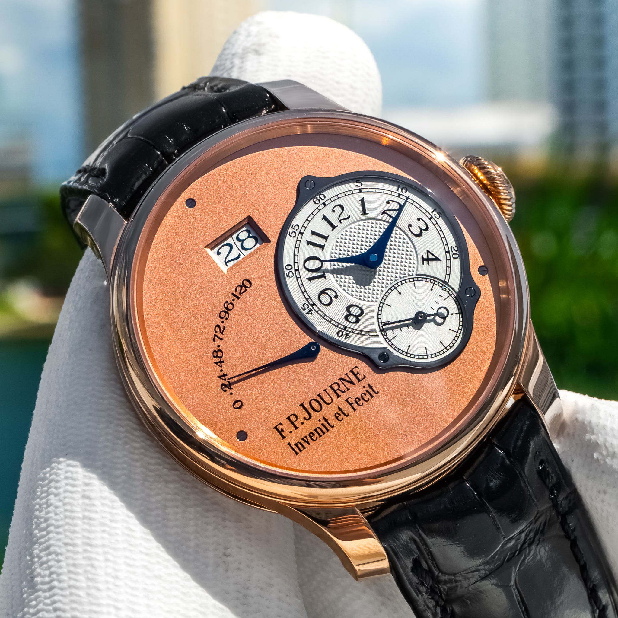 F.P. Journe Octa Automatique Rose Gold Salmon Dial 40mm