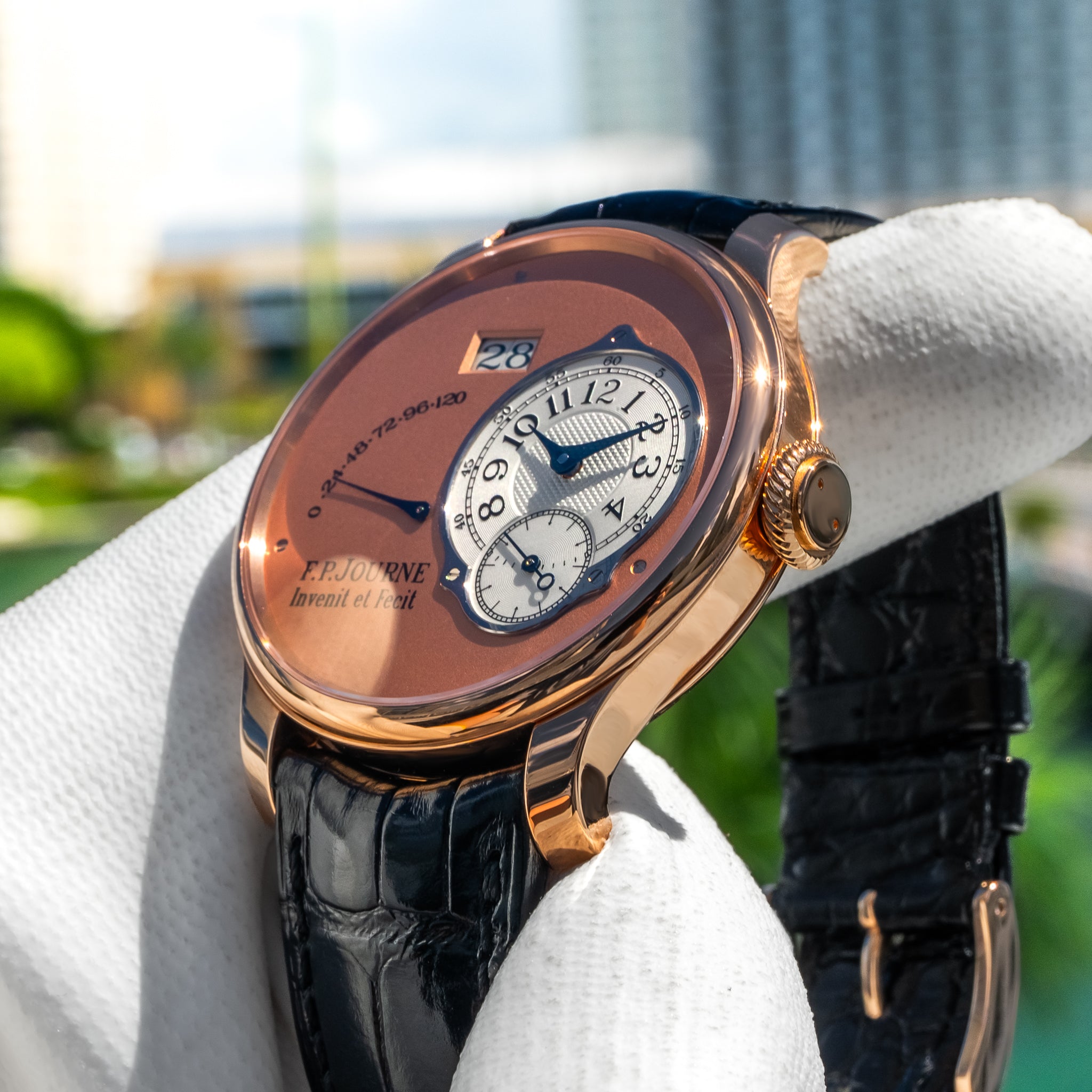 F.P. Journe Octa Automatique Rose Gold Salmon Dial 40mm