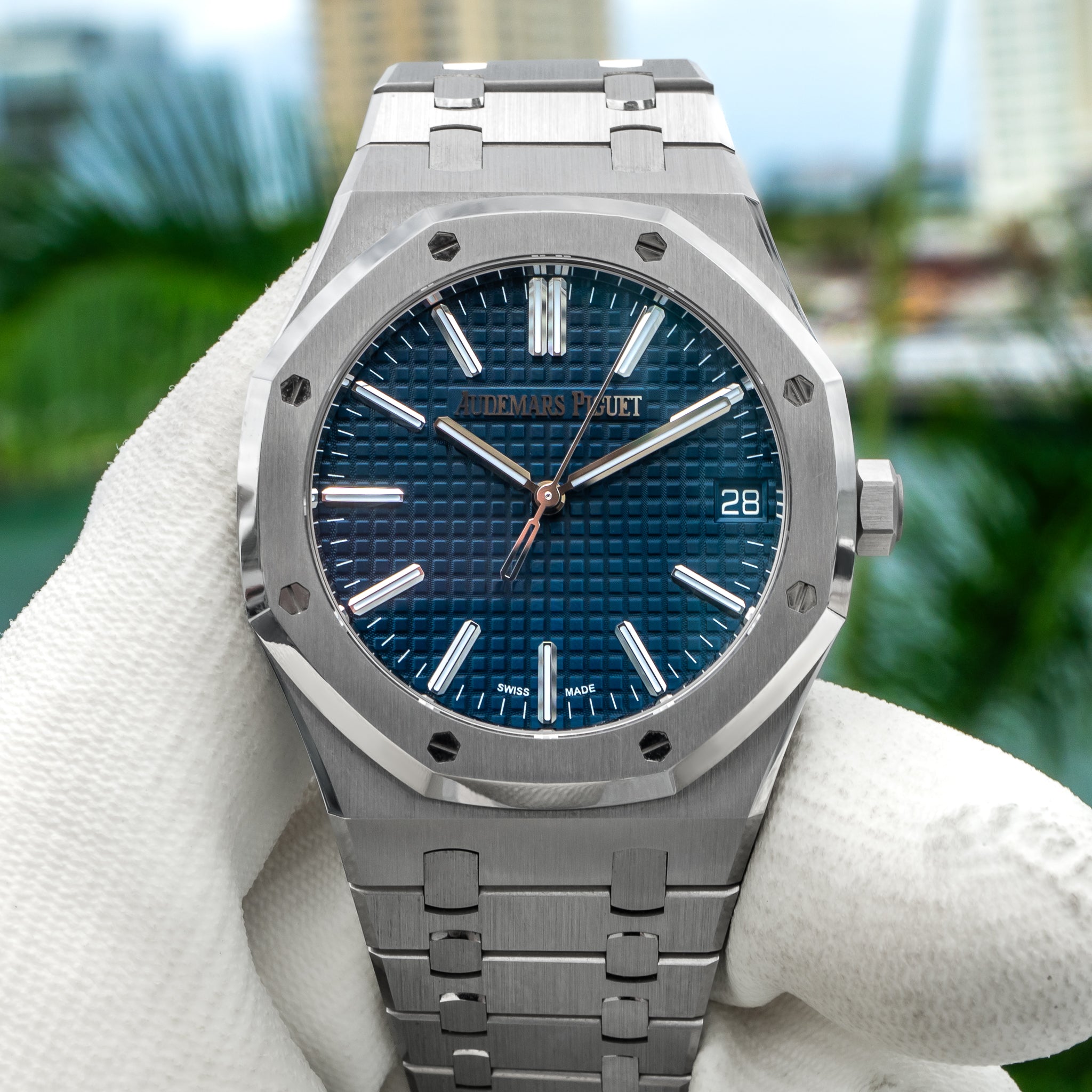 2025 Audemars Piguet 15510st Royal Oak Selfwinding Blue Dial 41mm