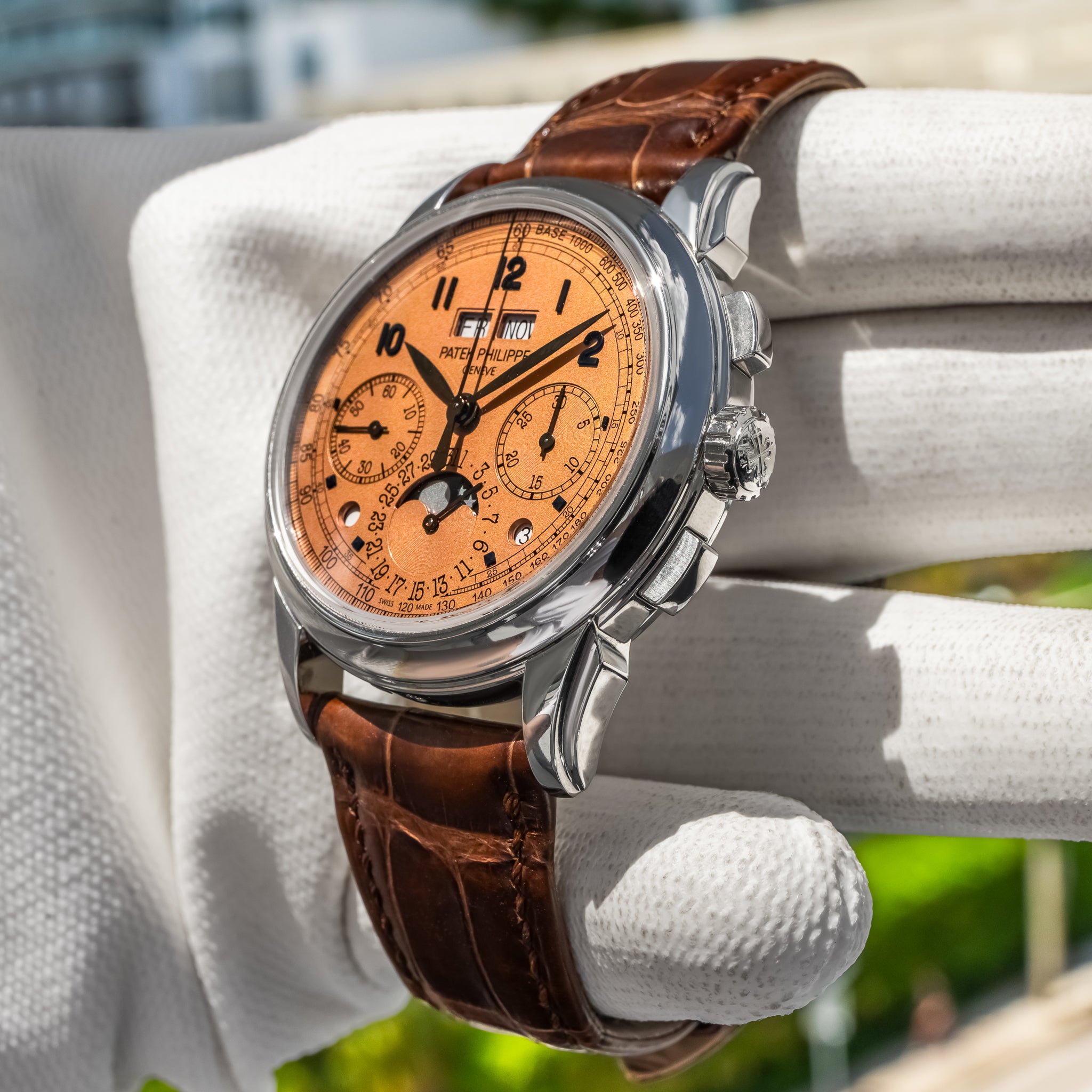 Patek Philippe 5270P-001 Perpetual Calendar Salmon Dial 41mm