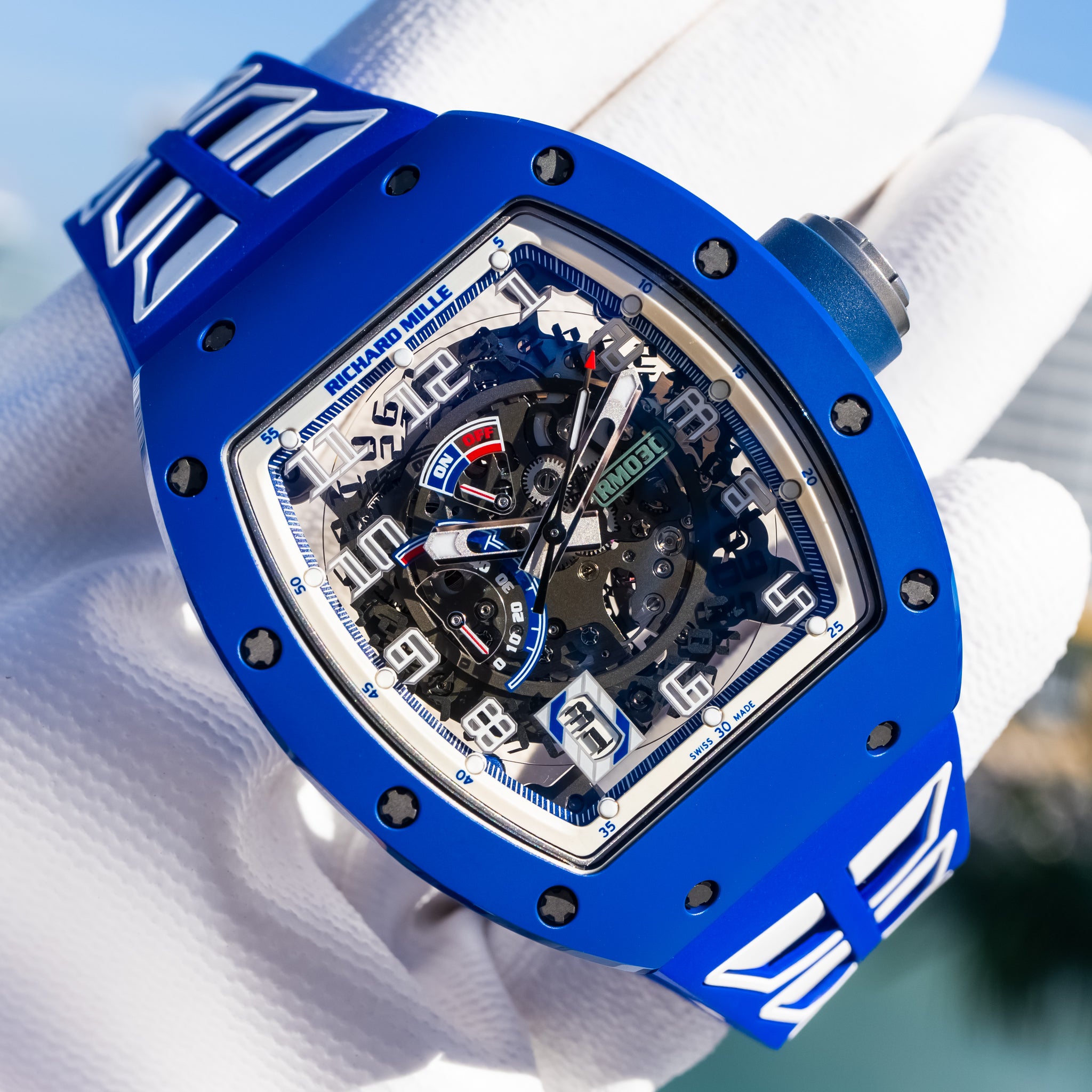 2019 Richard Mille RM030 EMEA Blue Ceramic LTD 30