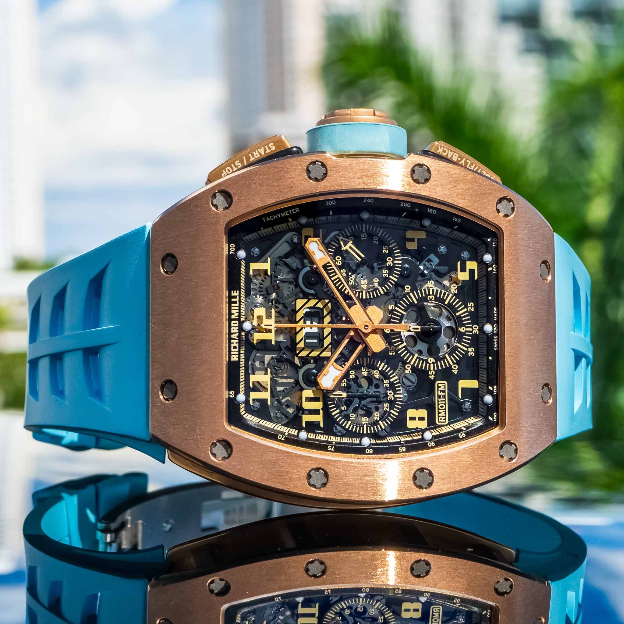 2015 Richard Mille RM011 Felipe Massa Automatic Flyback Chronograph "Ivory"