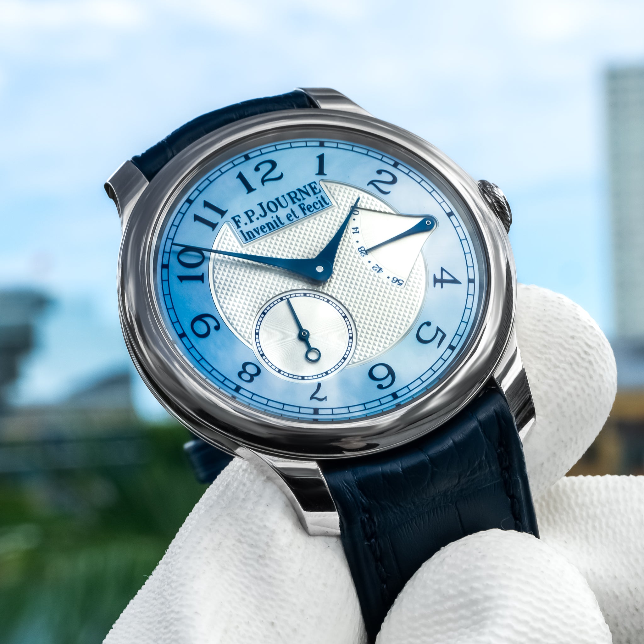 F.P. Journe Chronomètre Souverain Mother of Pearl Dial 40mm