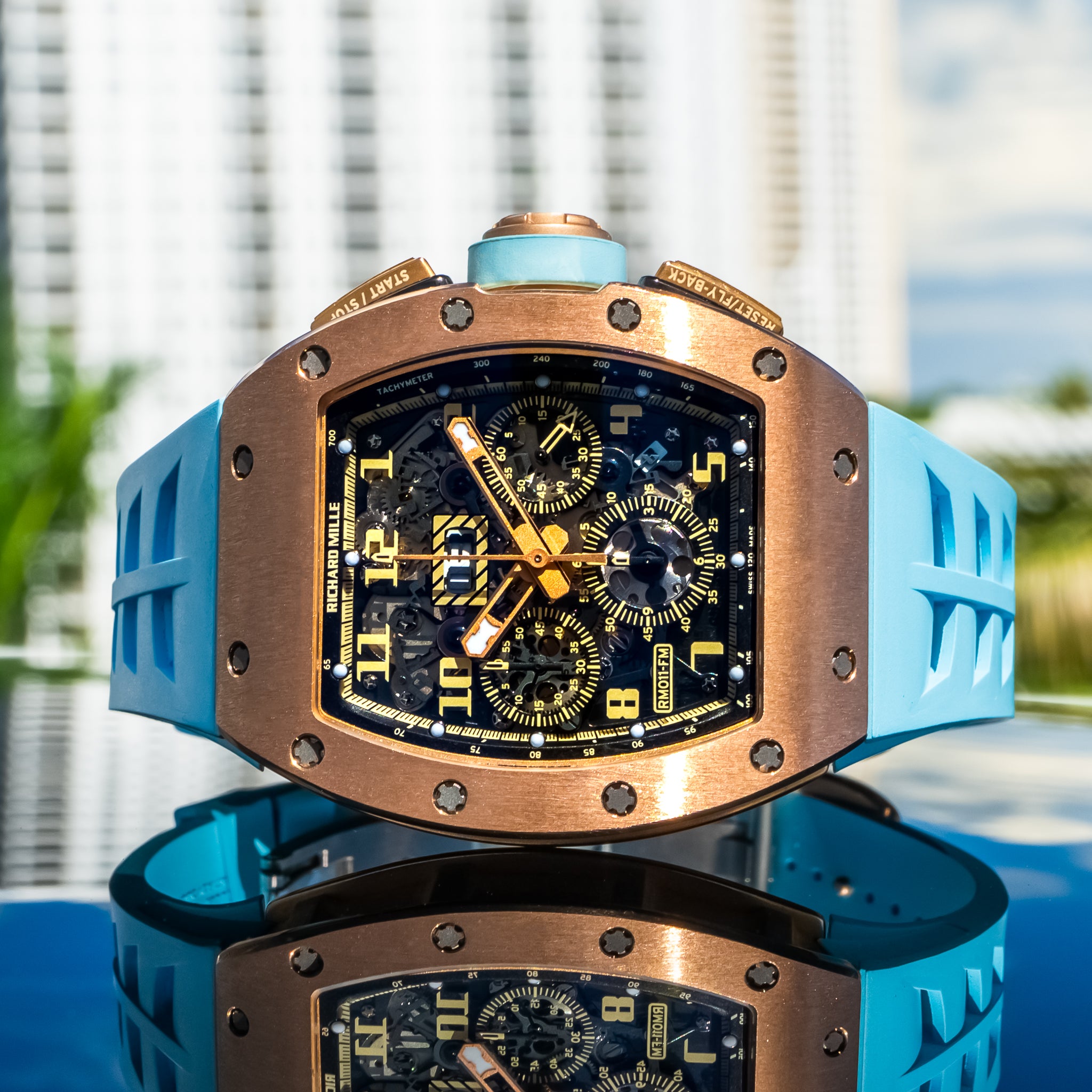 2015 Richard Mille RM011 Felipe Massa Automatic Flyback Chronograph "Ivory"