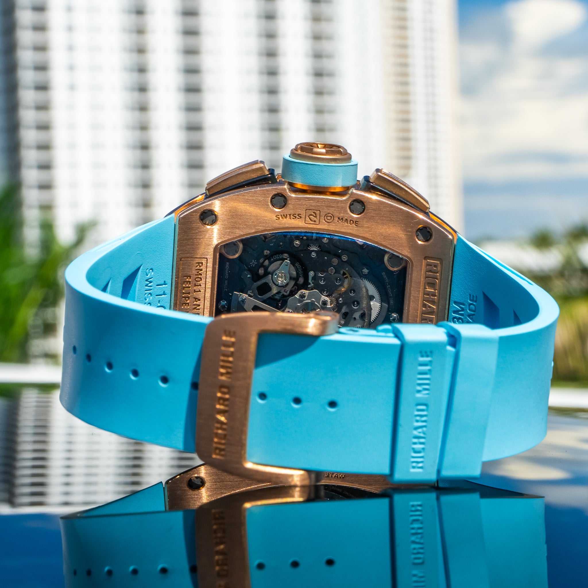 2015 Richard Mille RM011 Felipe Massa Automatic Flyback Chronograph "Ivory"