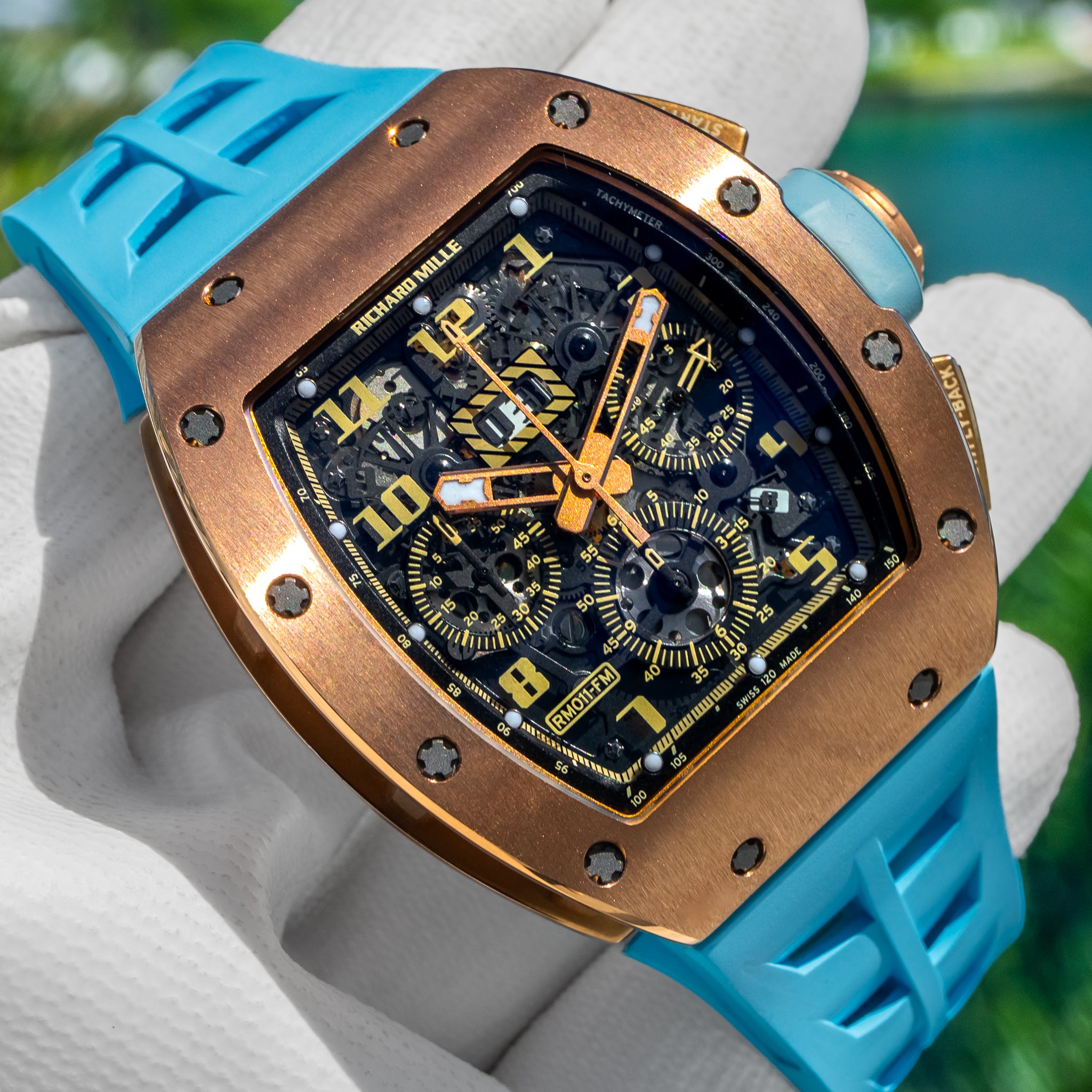 2015 Richard Mille RM011 Felipe Massa Automatic Flyback Chronograph "Ivory"