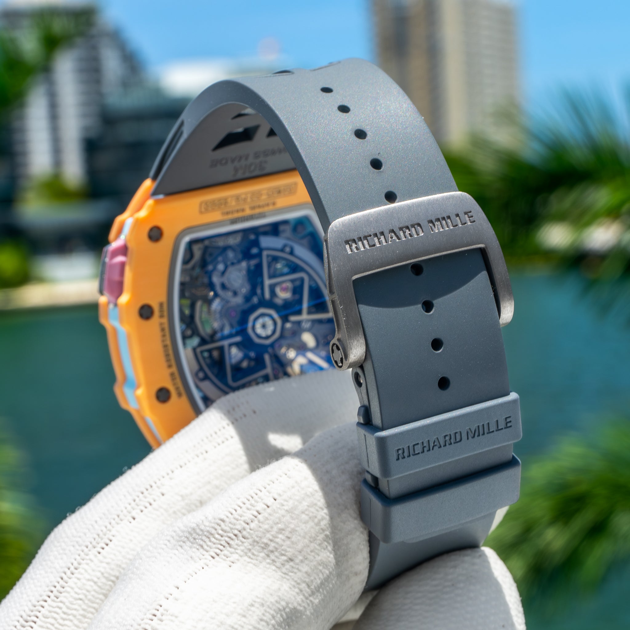 Richard Mille RM35-03 Rafa Nadal Salmon 43.15 mm x 49.95 mm