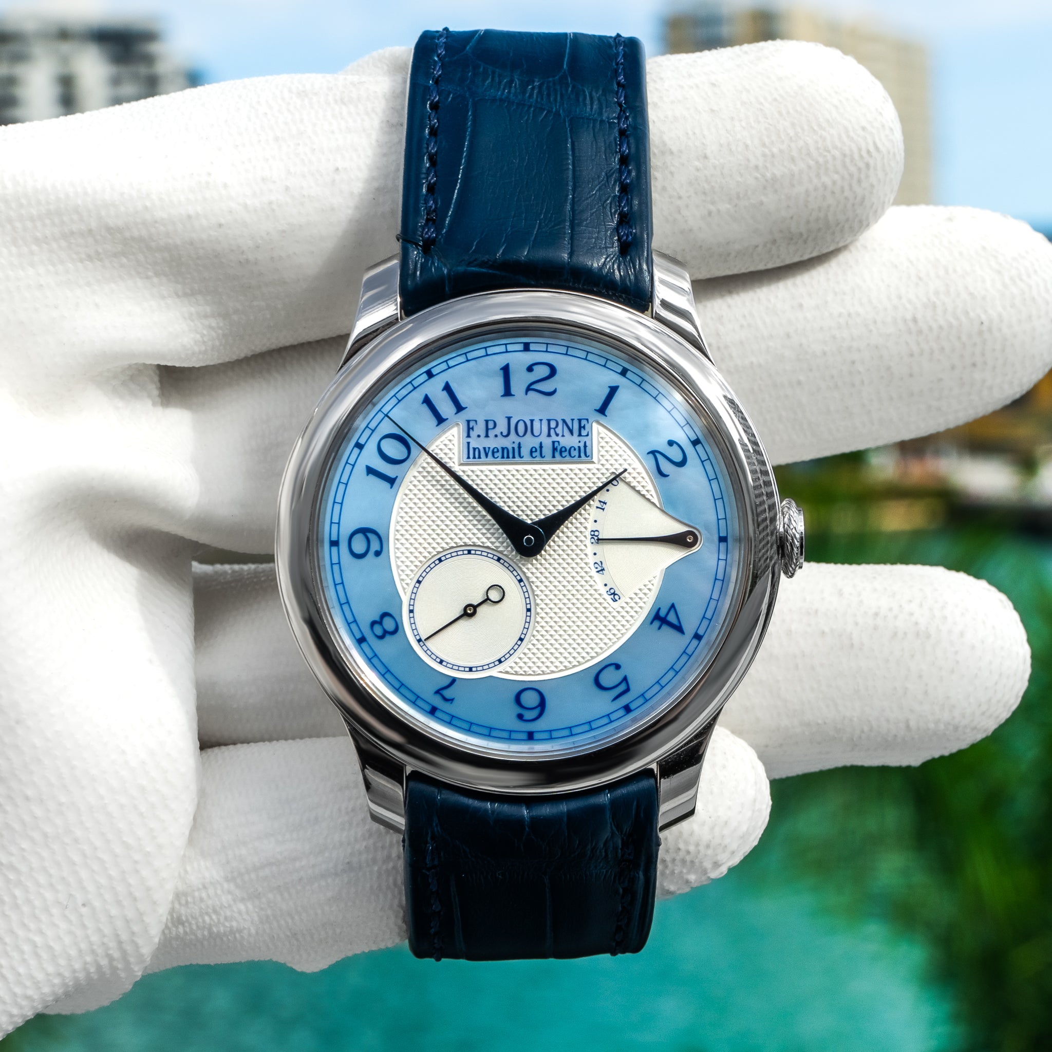 F.P. Journe Chronomètre Souverain Mother of Pearl Dial 40mm