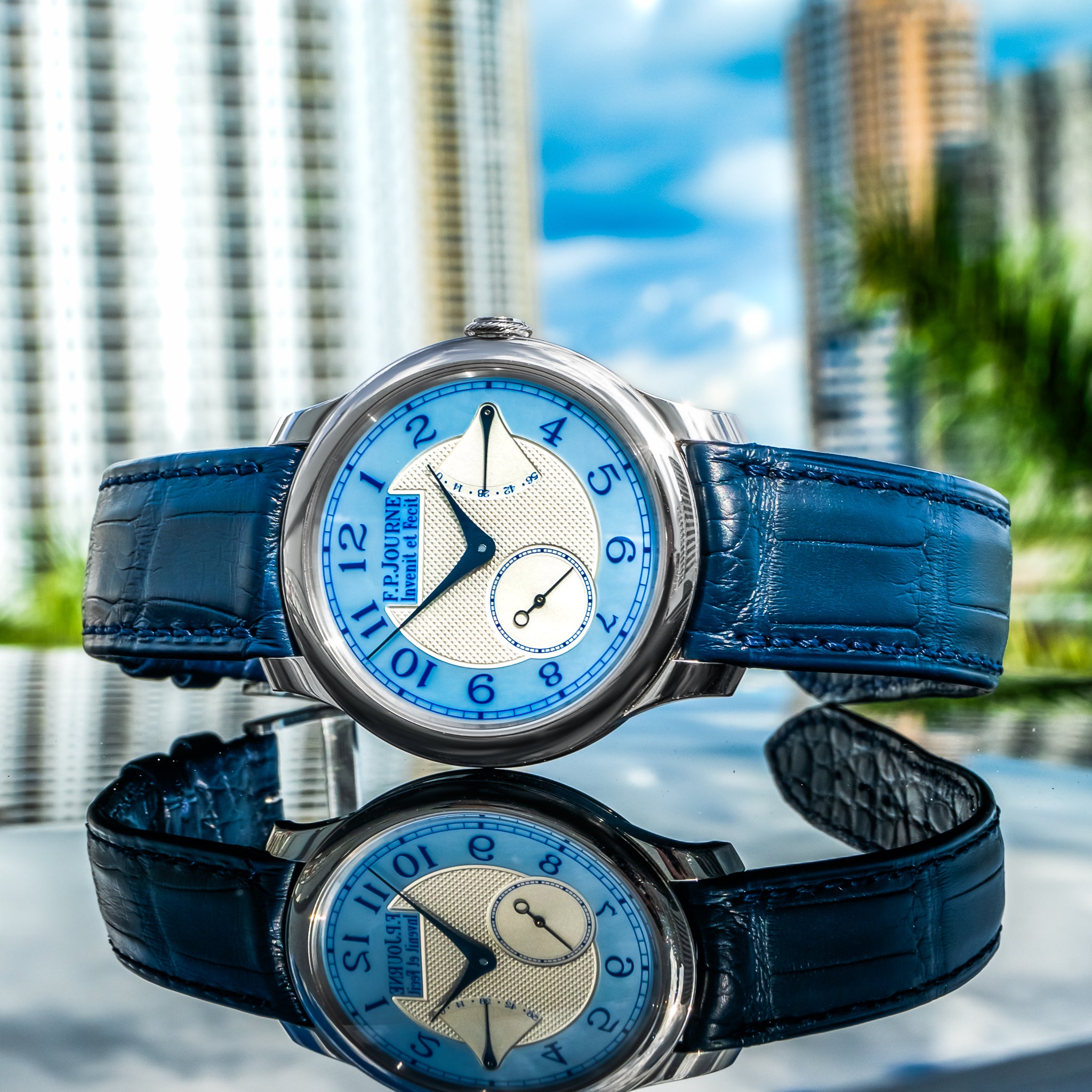 F.P. Journe Chronomètre Souverain Mother of Pearl Dial 40mm