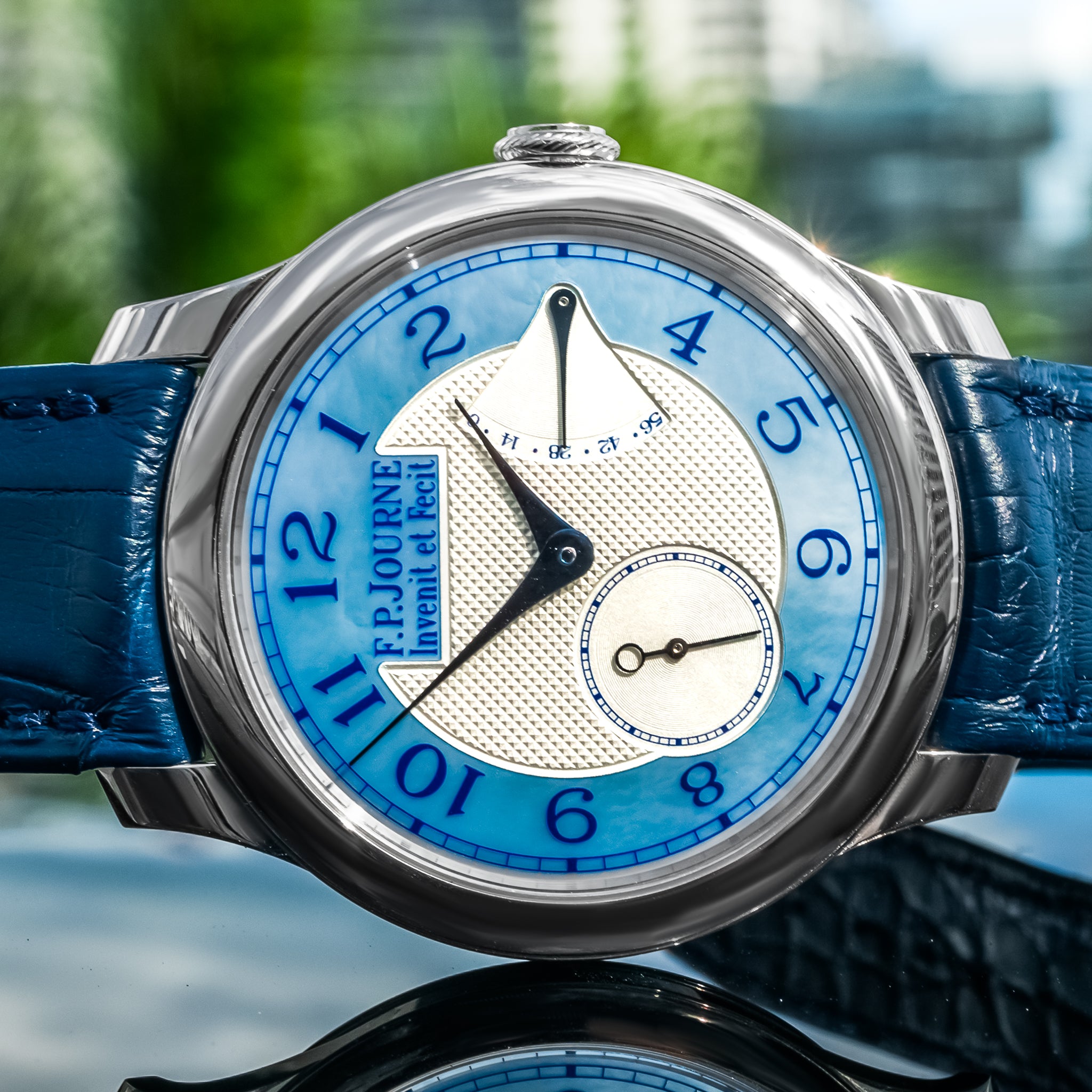 F.P. Journe Chronomètre Souverain Mother of Pearl Dial 40mm