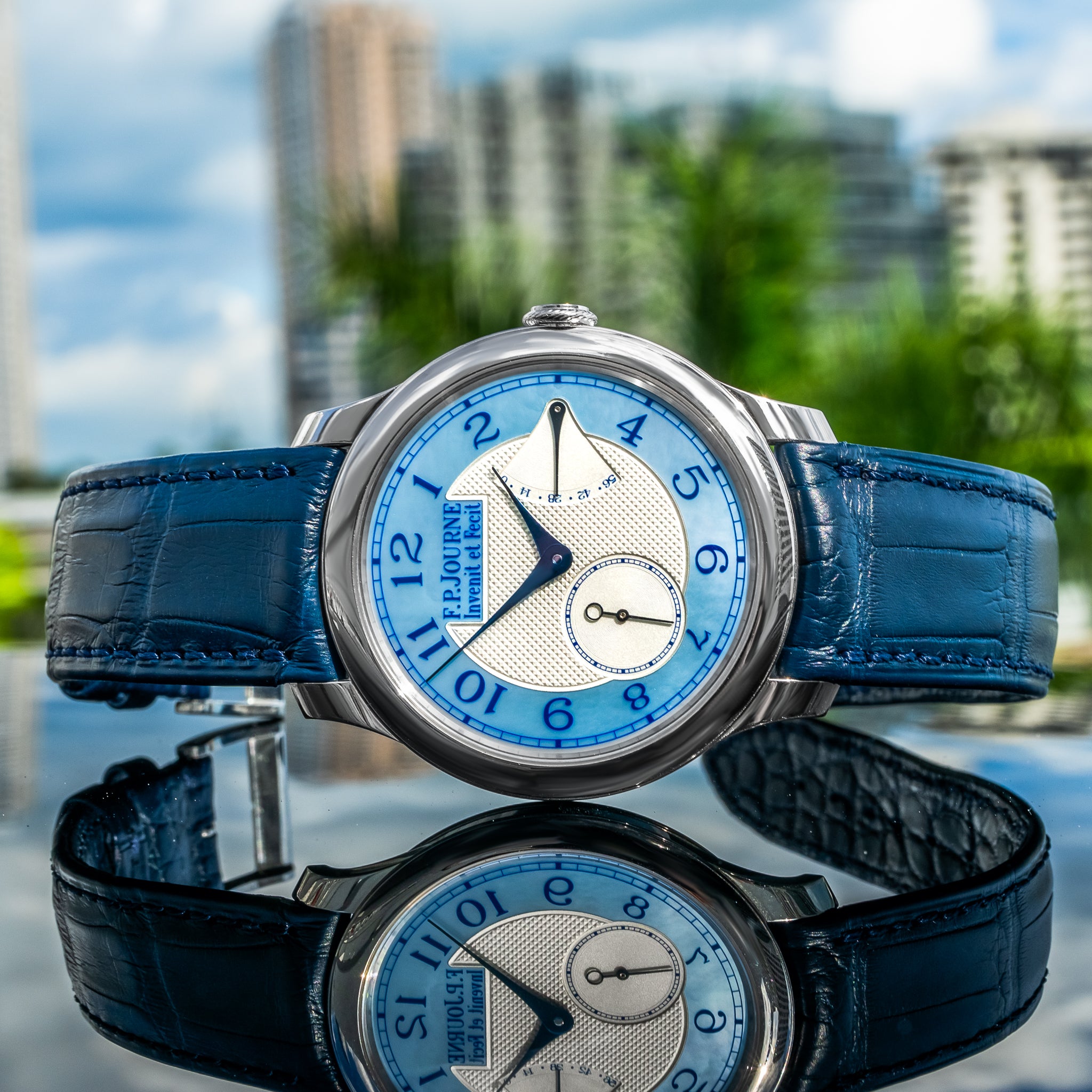 F.P. Journe Chronomètre Souverain Mother of Pearl Dial 40mm