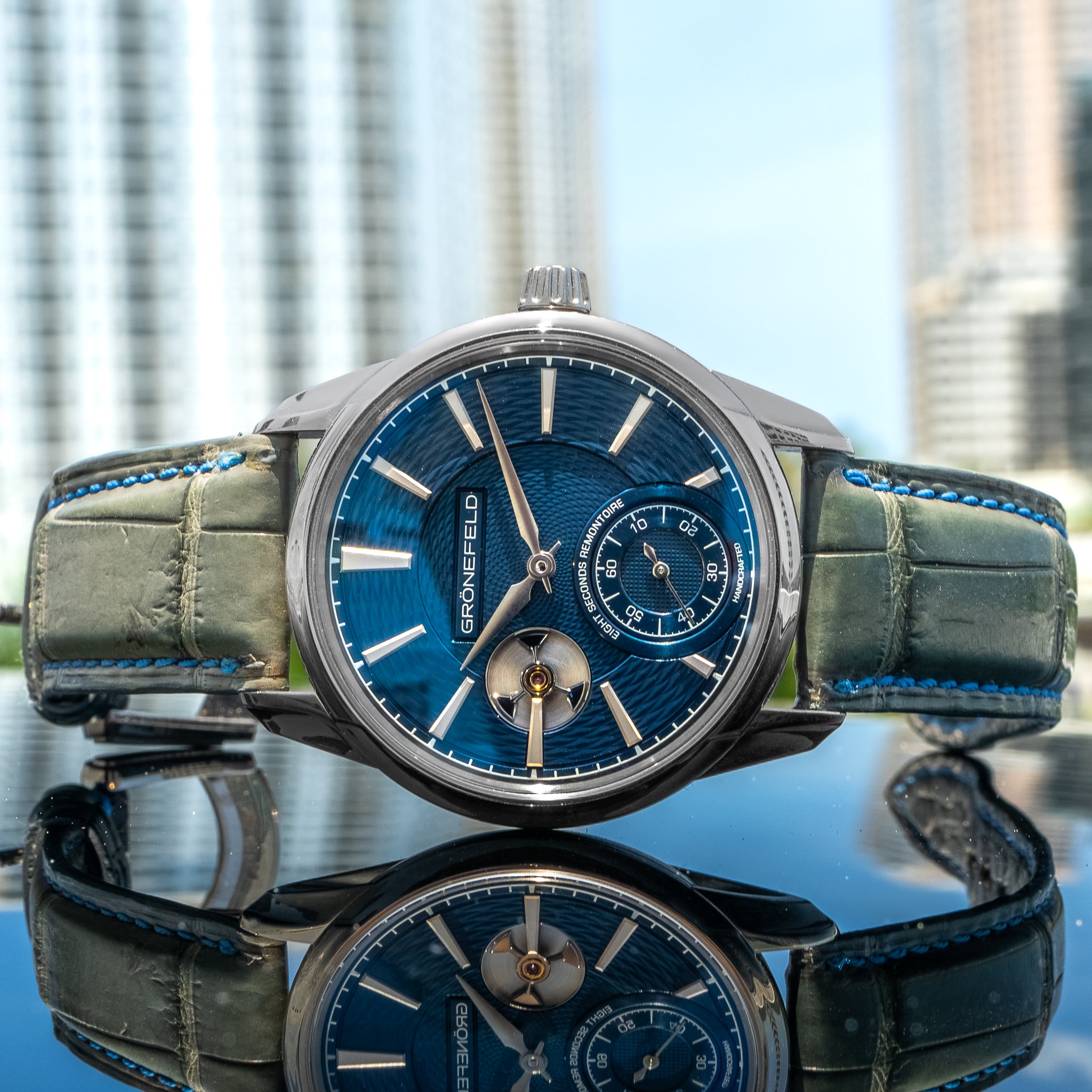ゴールデンウィークセール　俊豪 2020 Gronefeld 1941 Remontoire White Gold 39.5mm