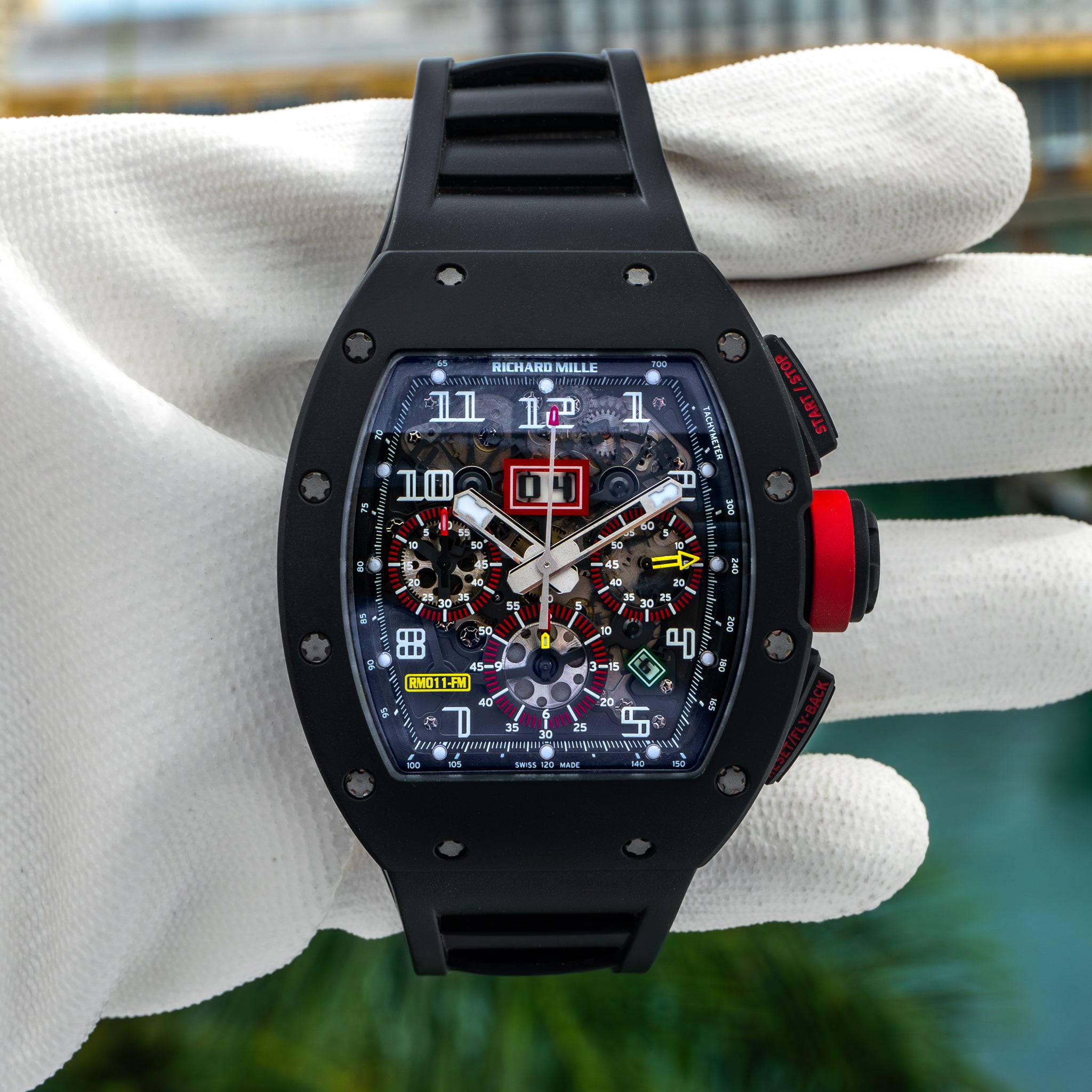 2012 Richard Mille RM 011 Felipe Massa Black Carbon