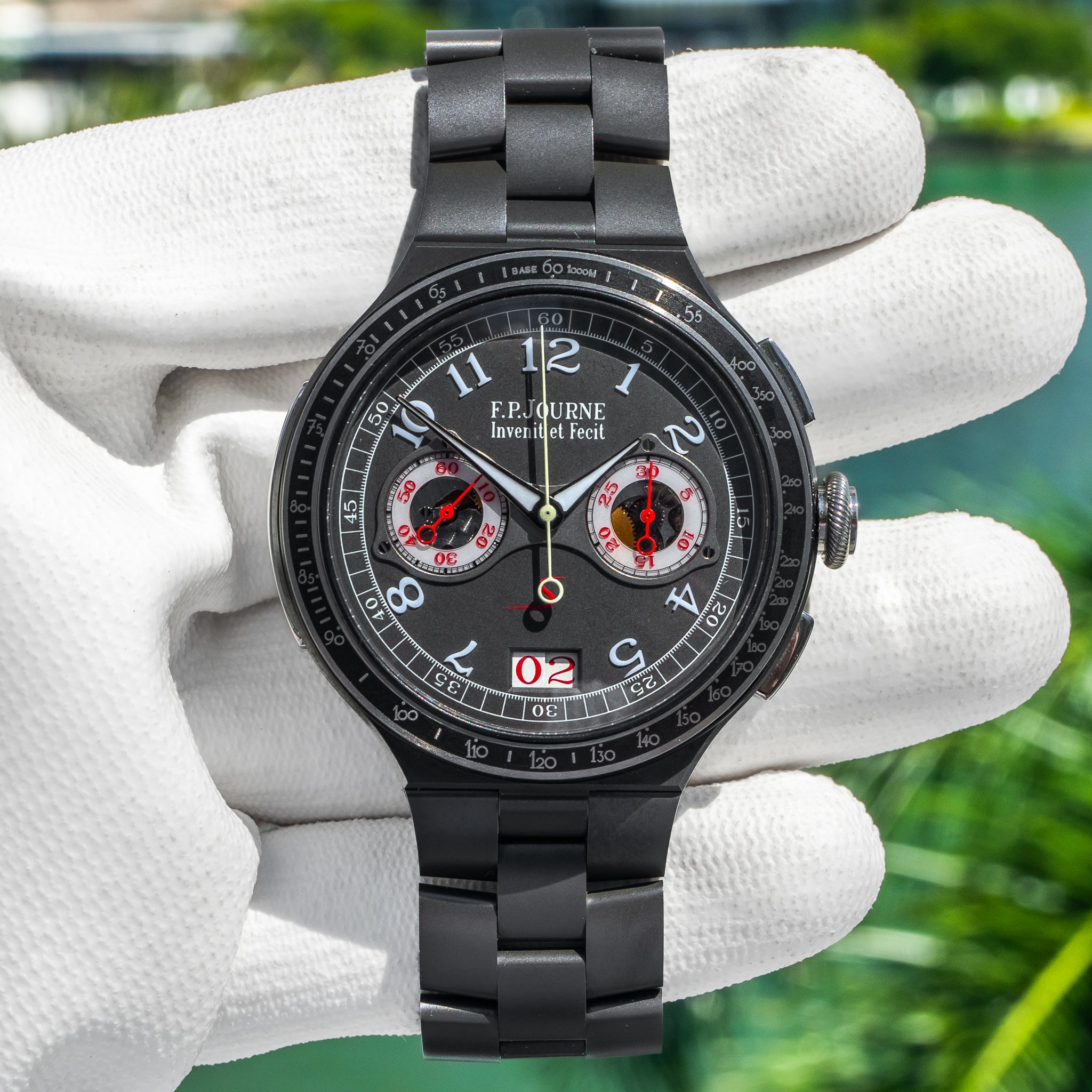 F.P. Journe LineSport Chronograph Monopoussoir Rattrapante Titanium 44mm