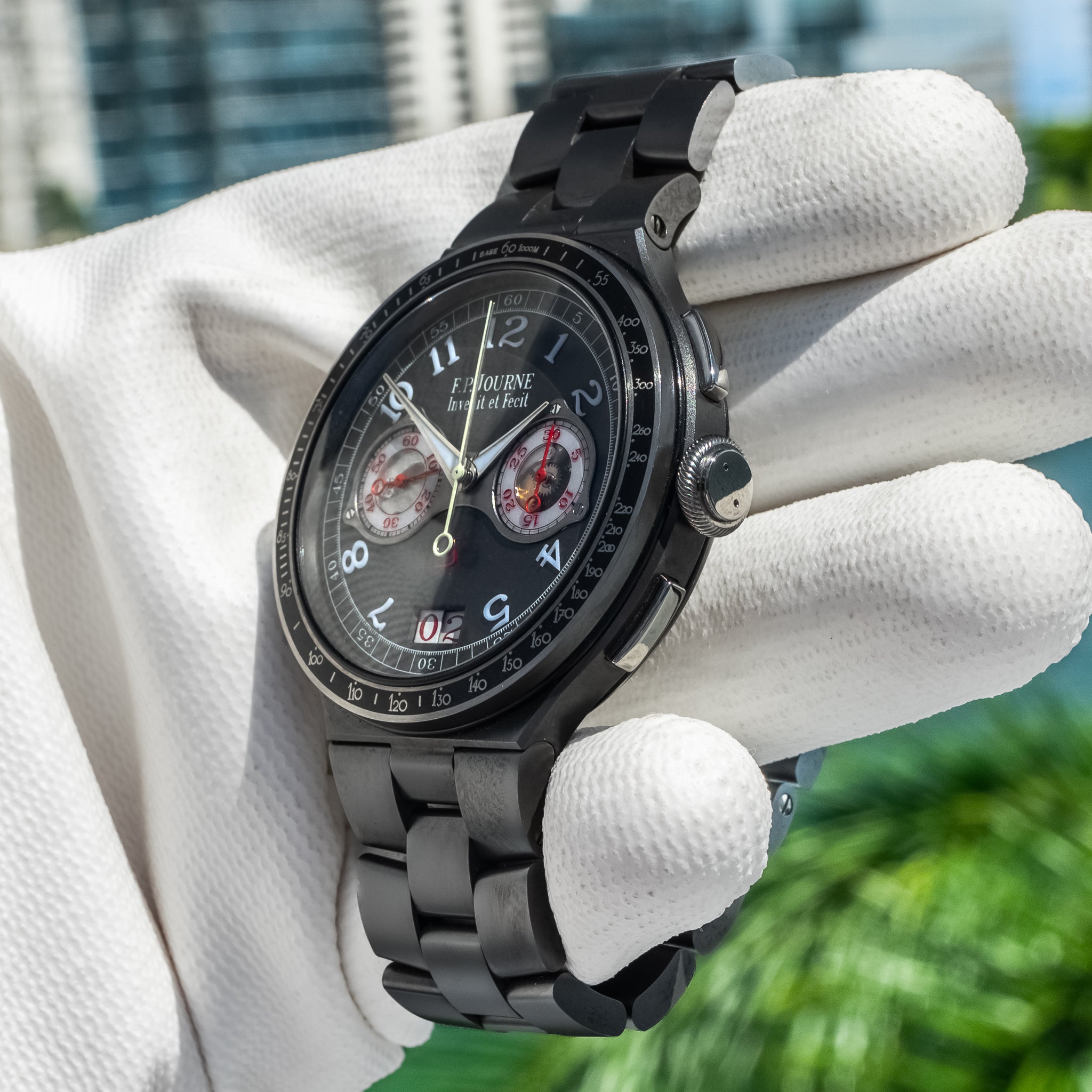 F.P. Journe LineSport Chronograph Monopoussoir Rattrapante Titanium 44mm