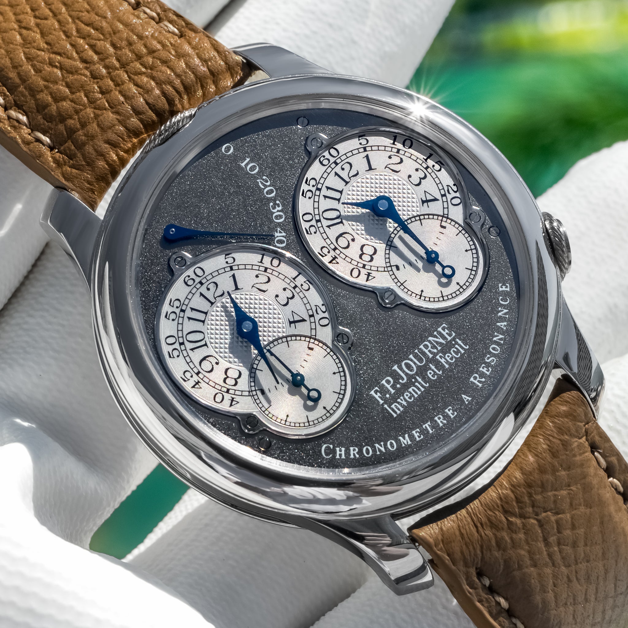 F.P. Journe Chronomètre À Résonance Ruthenium 40mm