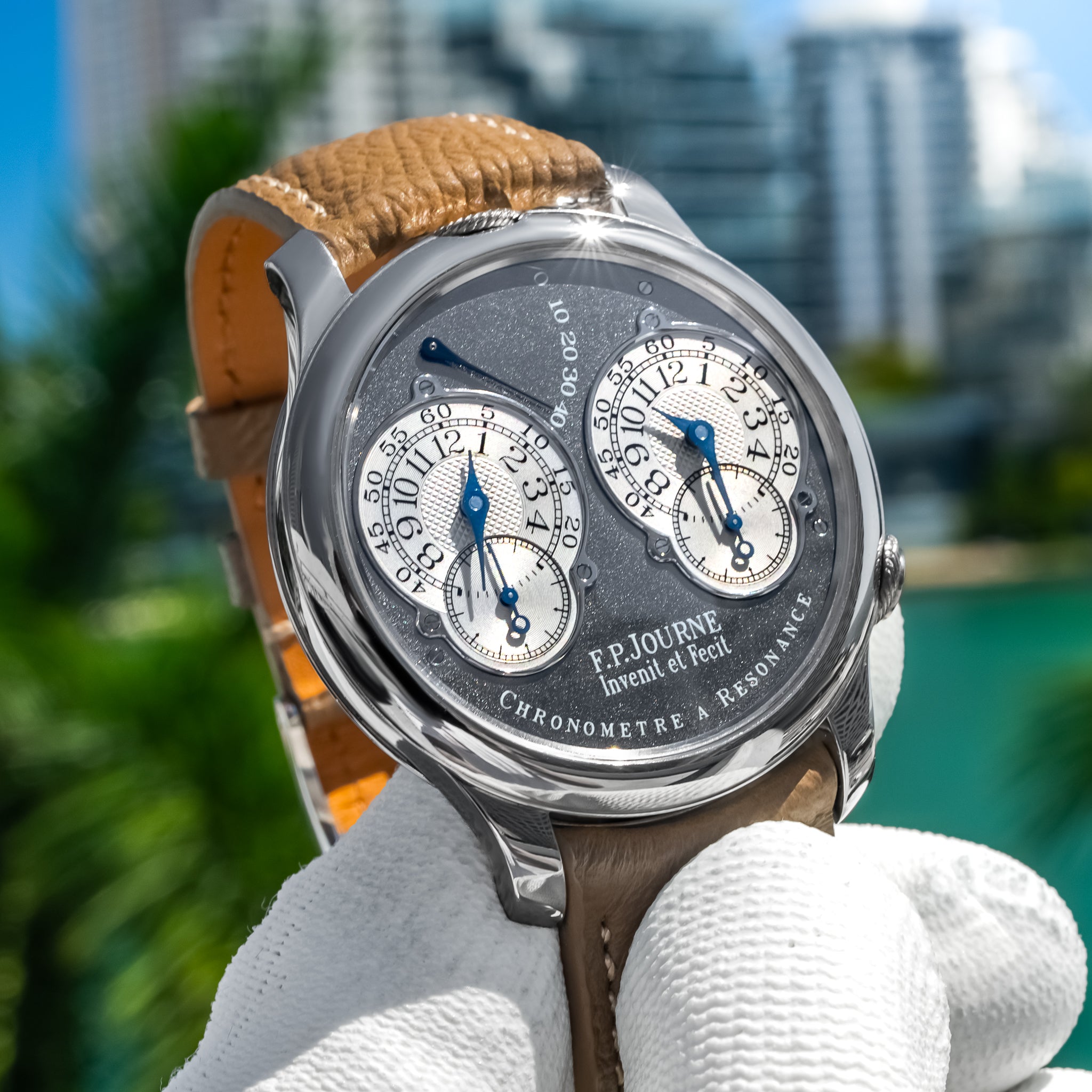 F.P. Journe Chronomètre À Résonance Ruthenium 40mm