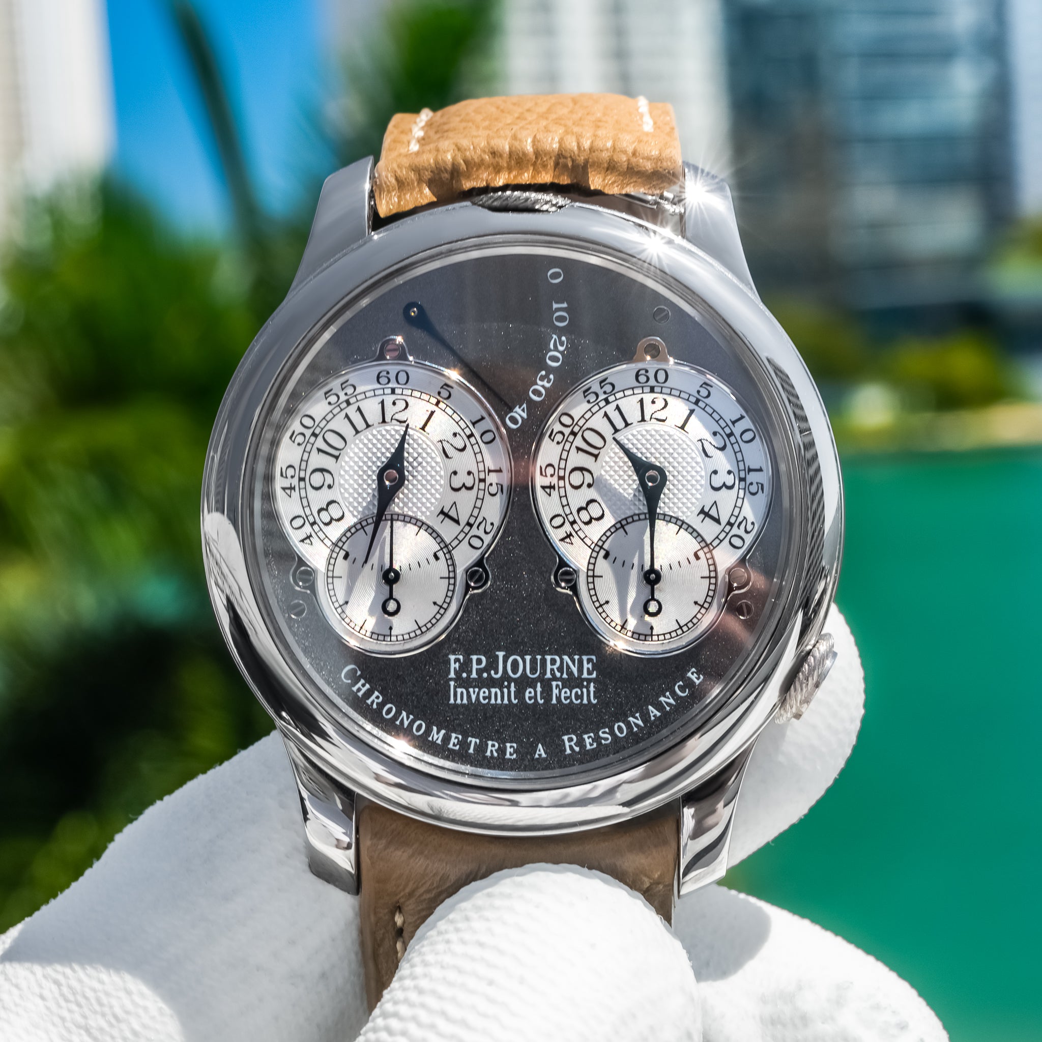 F.P. Journe Chronomètre À Résonance Ruthenium 40mm