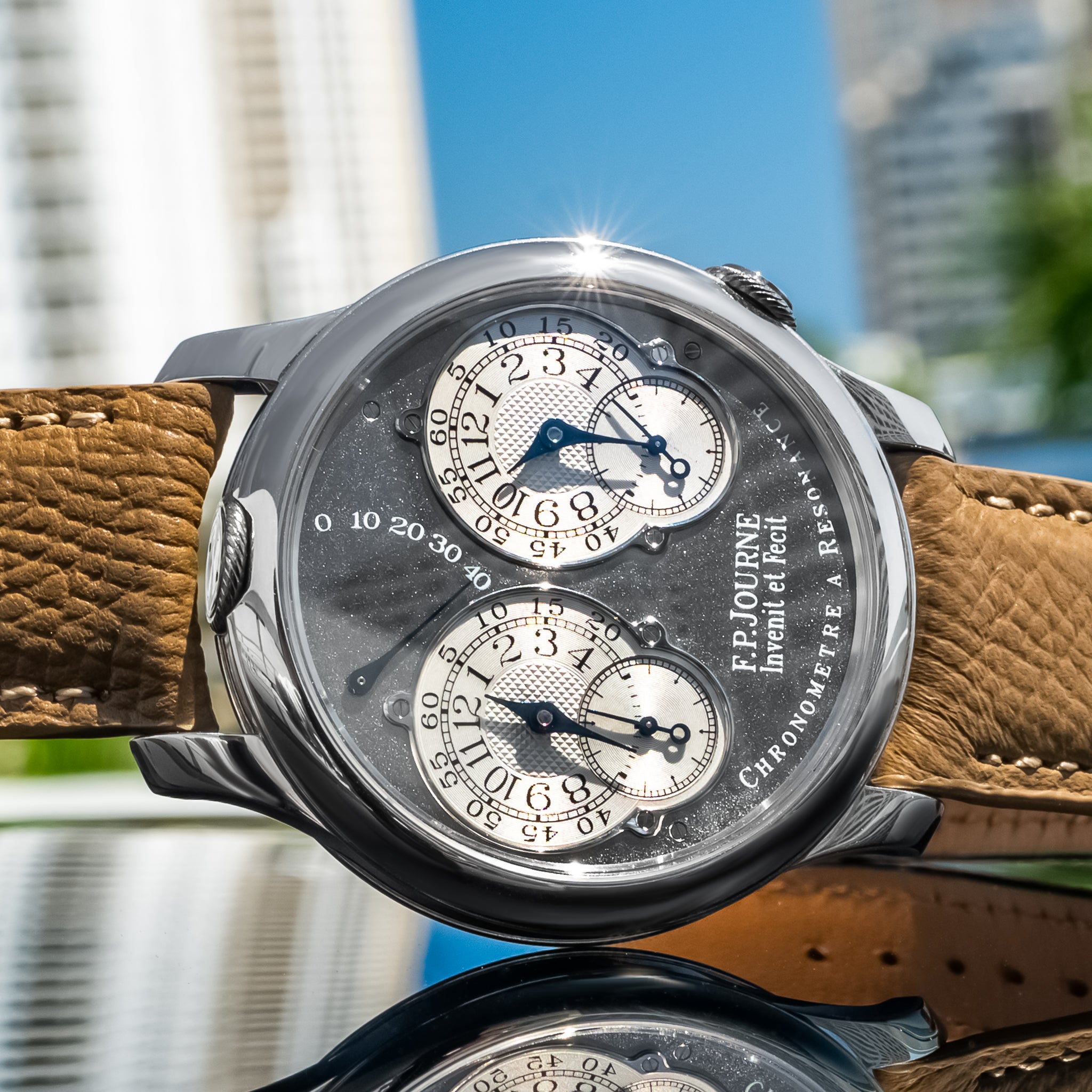 F.P. Journe Chronomètre À Résonance Ruthenium 40mm