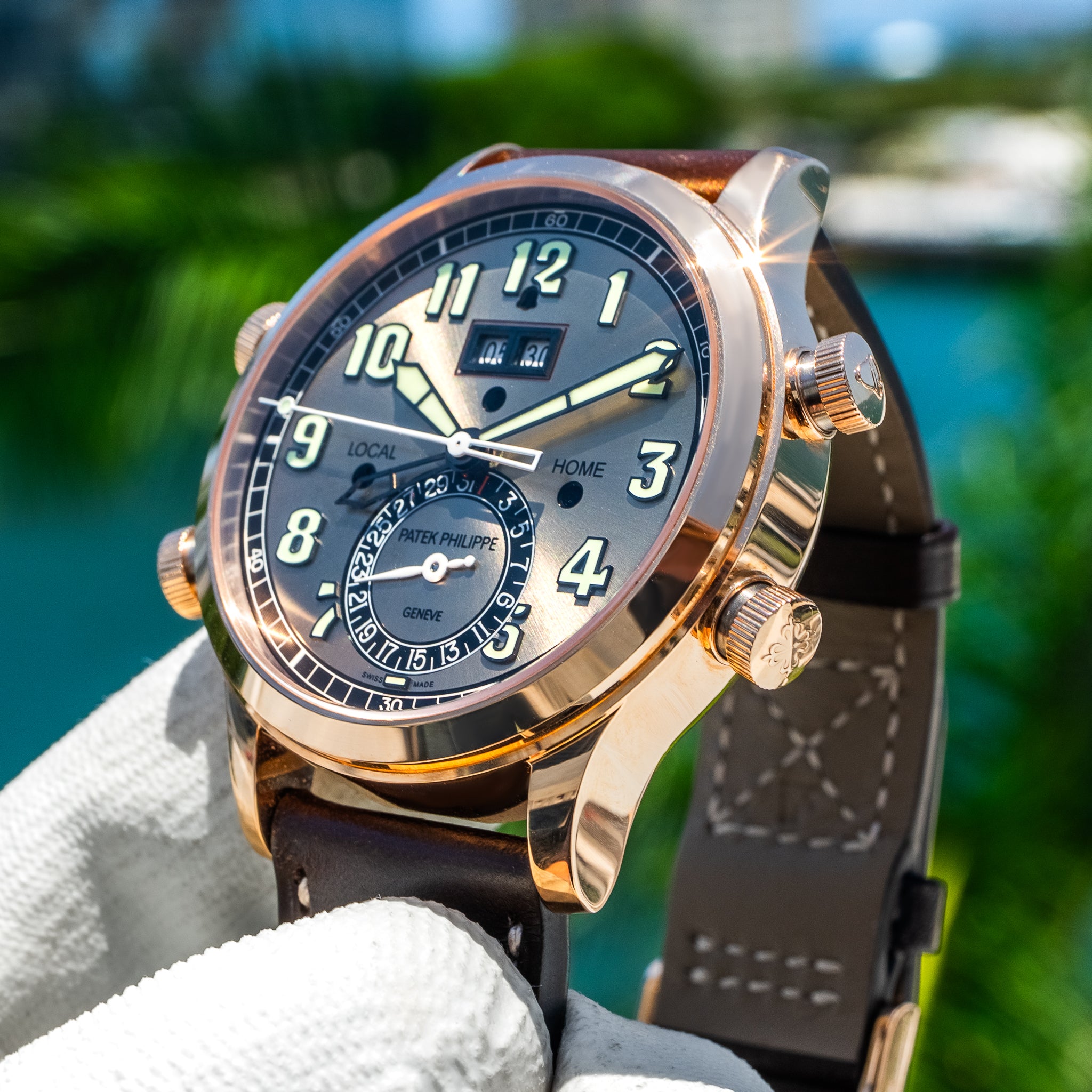 Patek Philippe 5520RG Grand Complications Alarm Travel Time 42.2mm
