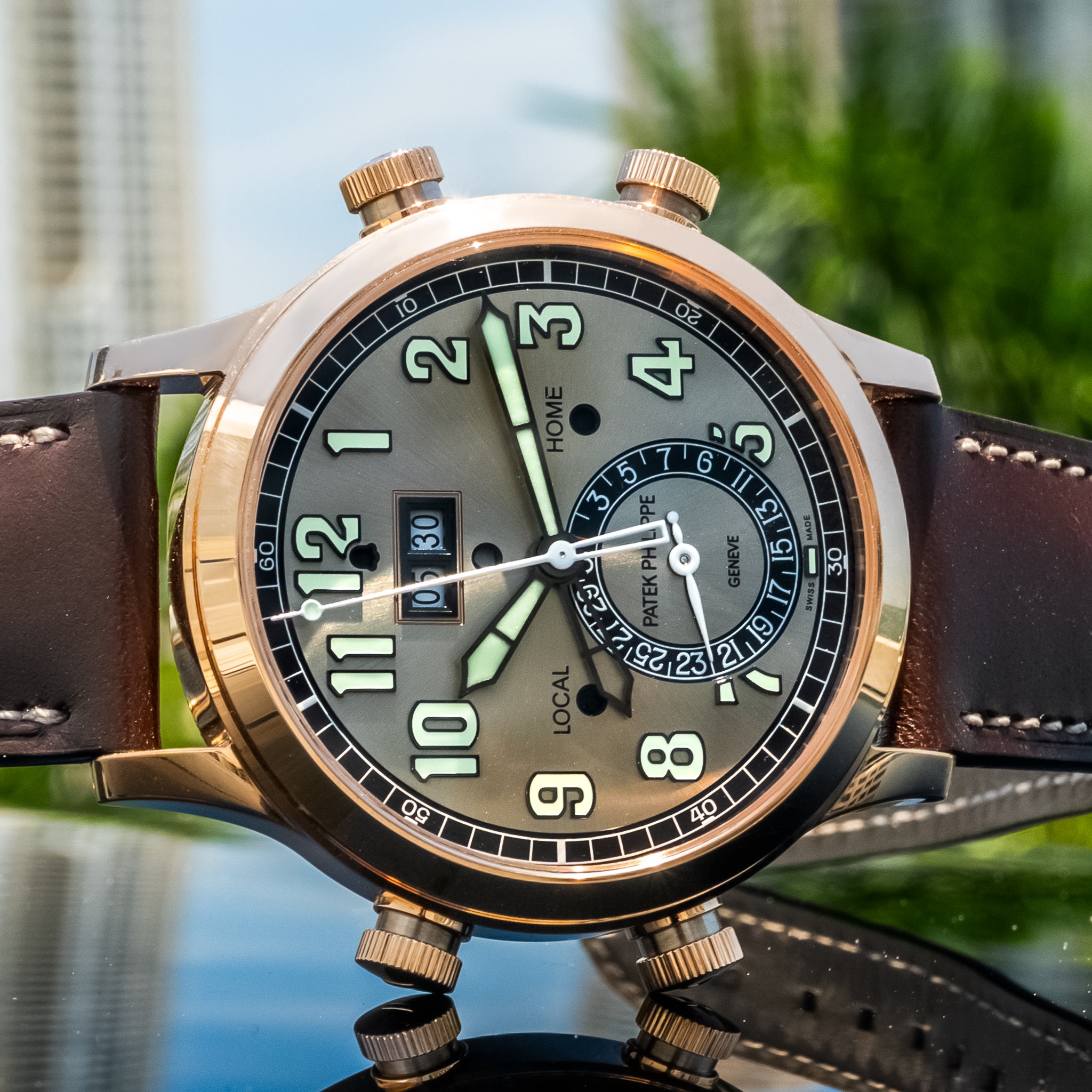 Patek Philippe 5520RG Grand Complications Alarm Travel Time 42.2mm